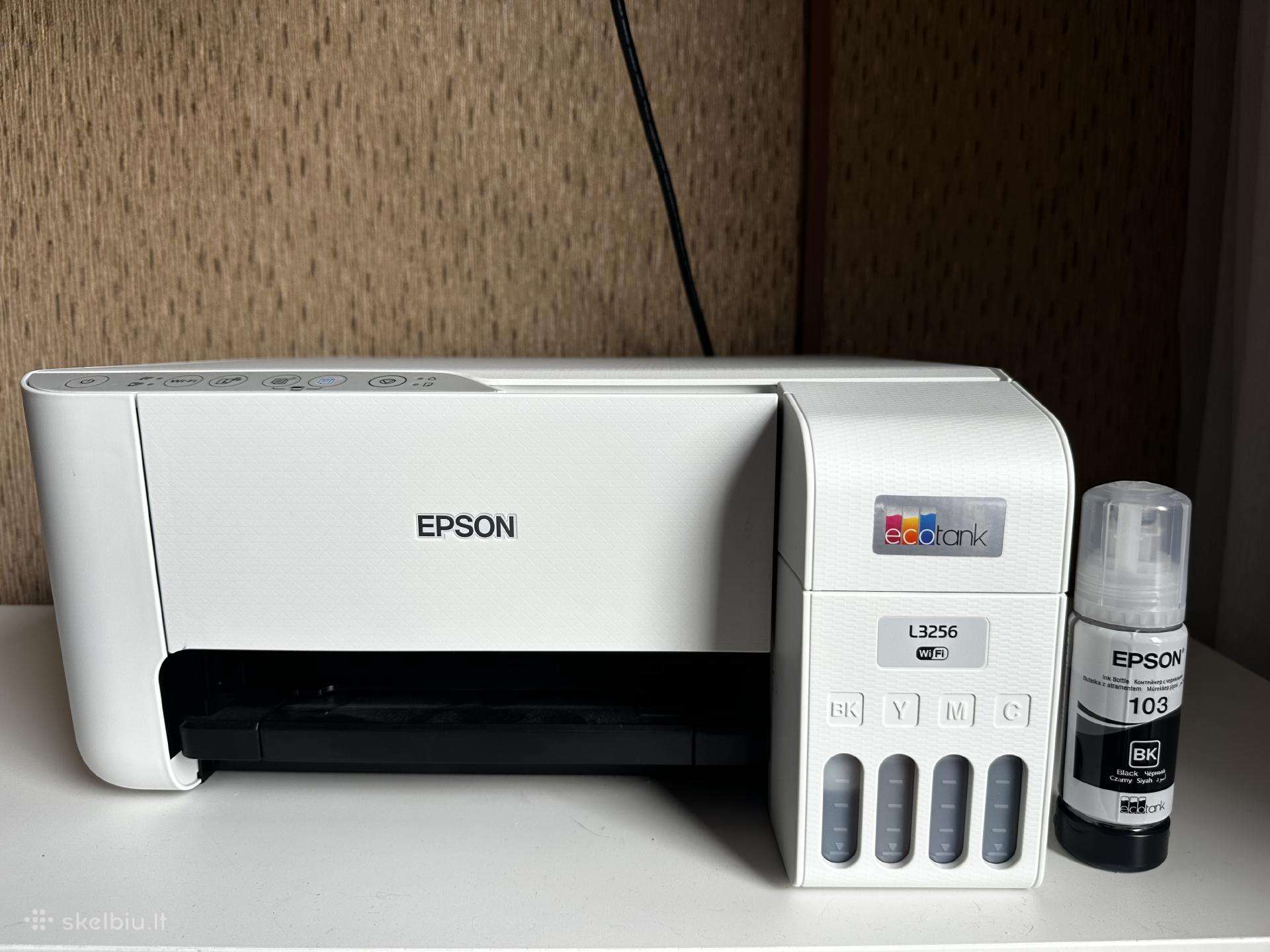 Baltas Epson Eco Tank L3250 spausdintuvas