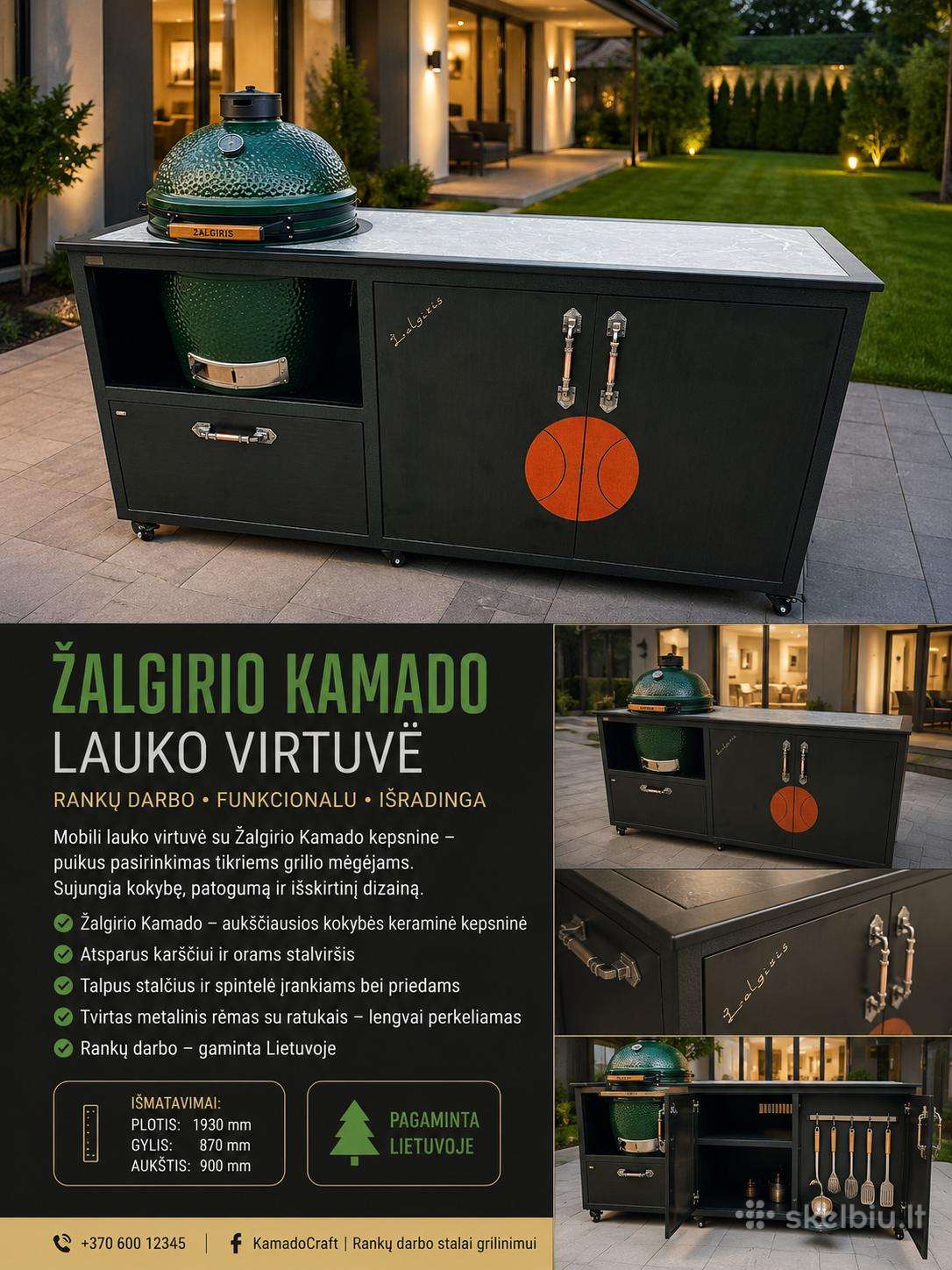 Žalgirio Kamado stalas