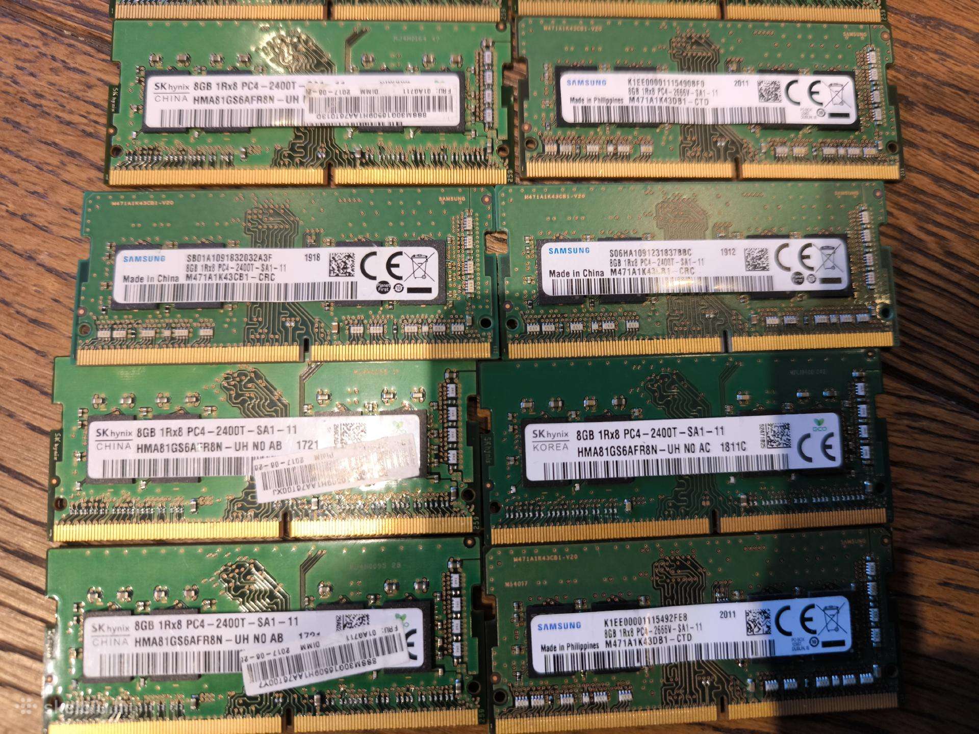 So-dimm ddr4 RAM /atmintis 8gb