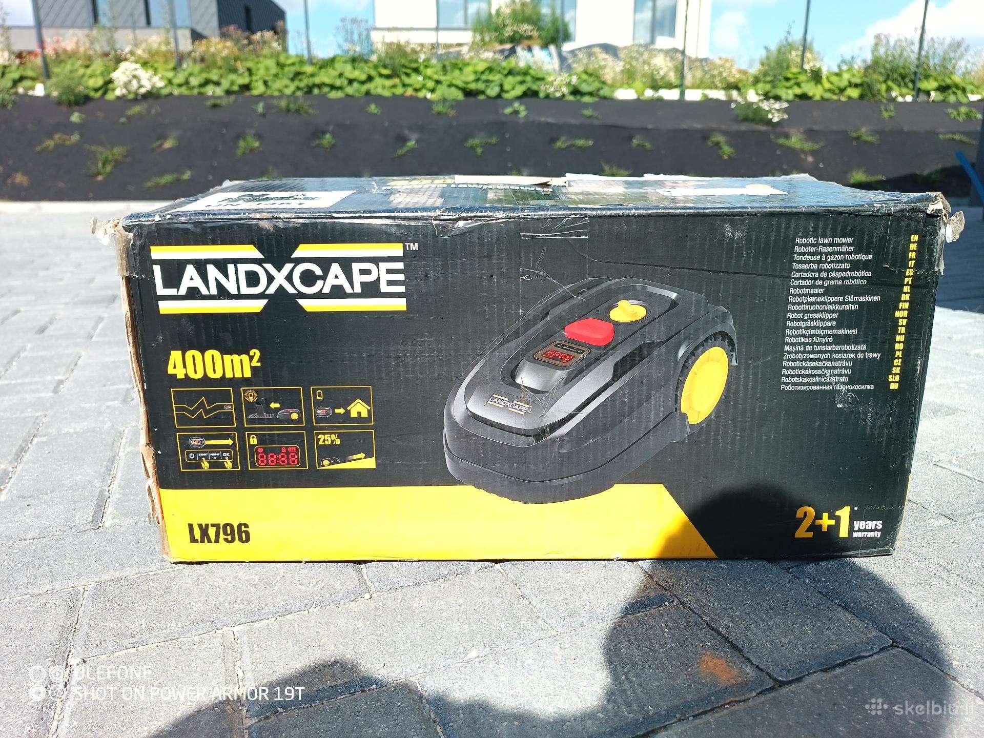 Naujas Landxcape Lx796 vejos robotas (Iki 400 m²,