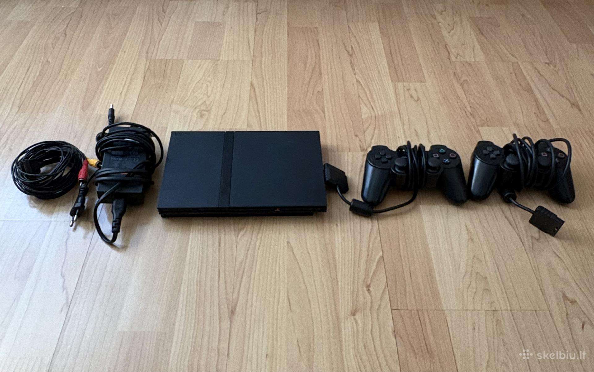 Sony Playstation 2 komplektas.