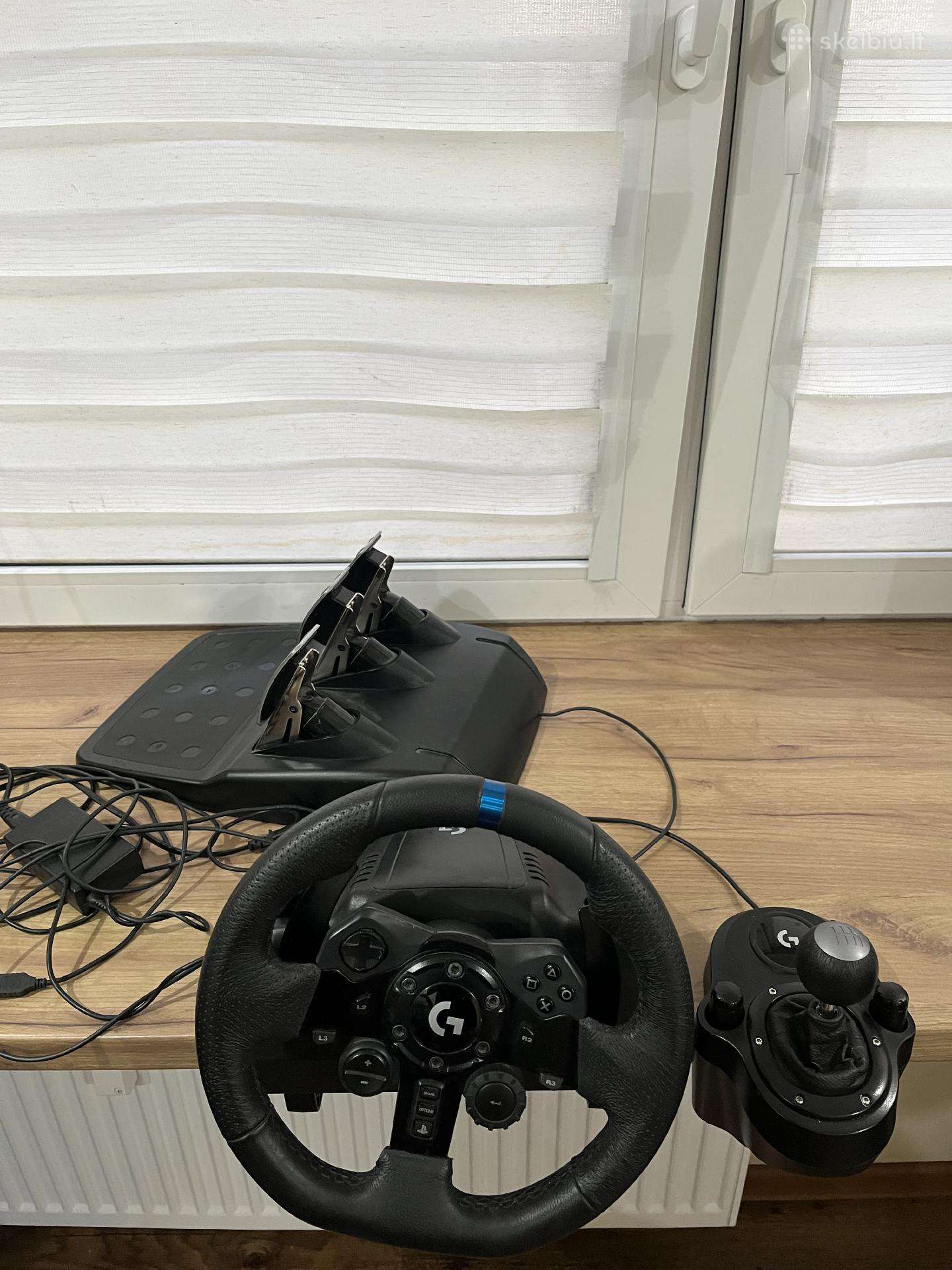 Parduodu logitech g923 žaidimų vaira su shifteriu