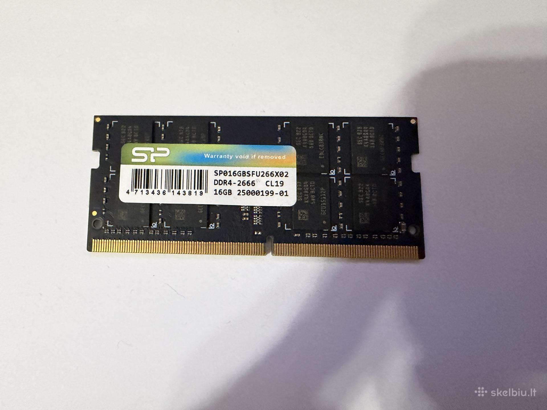 Sp 16gb Ddr4 Sodimm RAM nešiojamam kompiuteriui