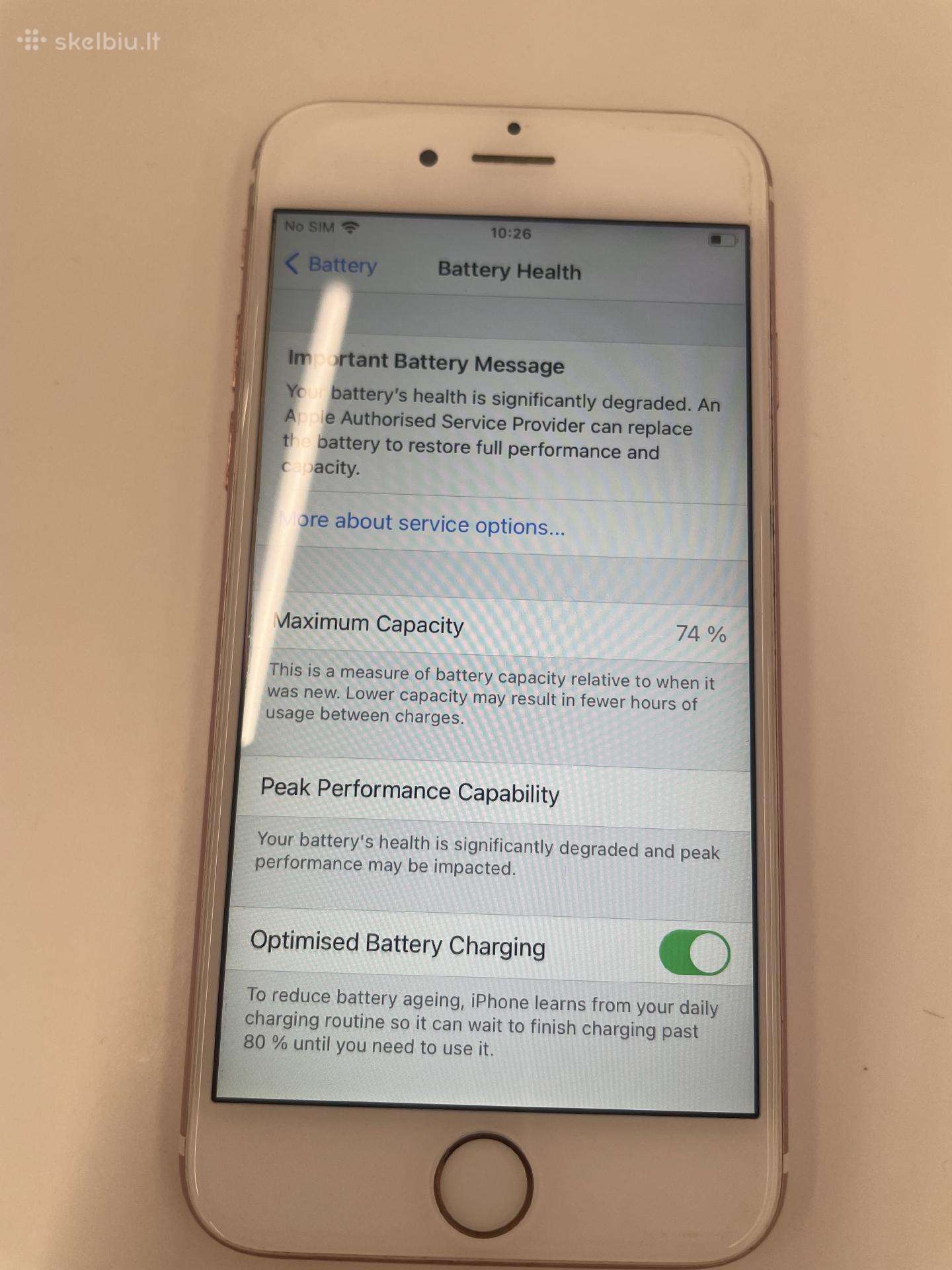 Iphone 6S naudotas