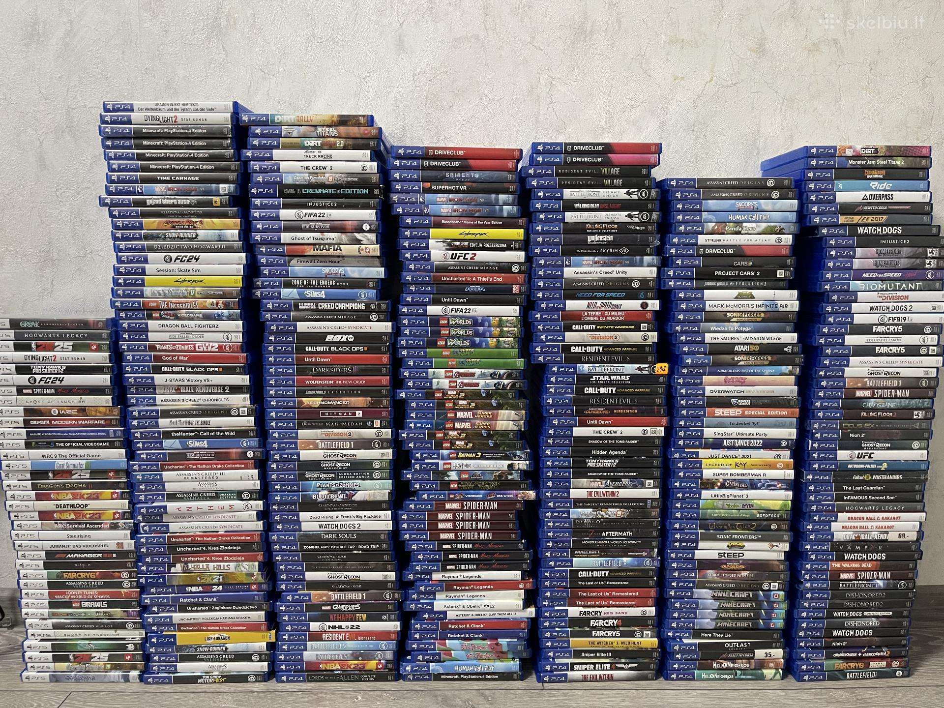 07-17 Atnaujinta! Ps4 / Ps5 / Ps Vr psvr žaidimai