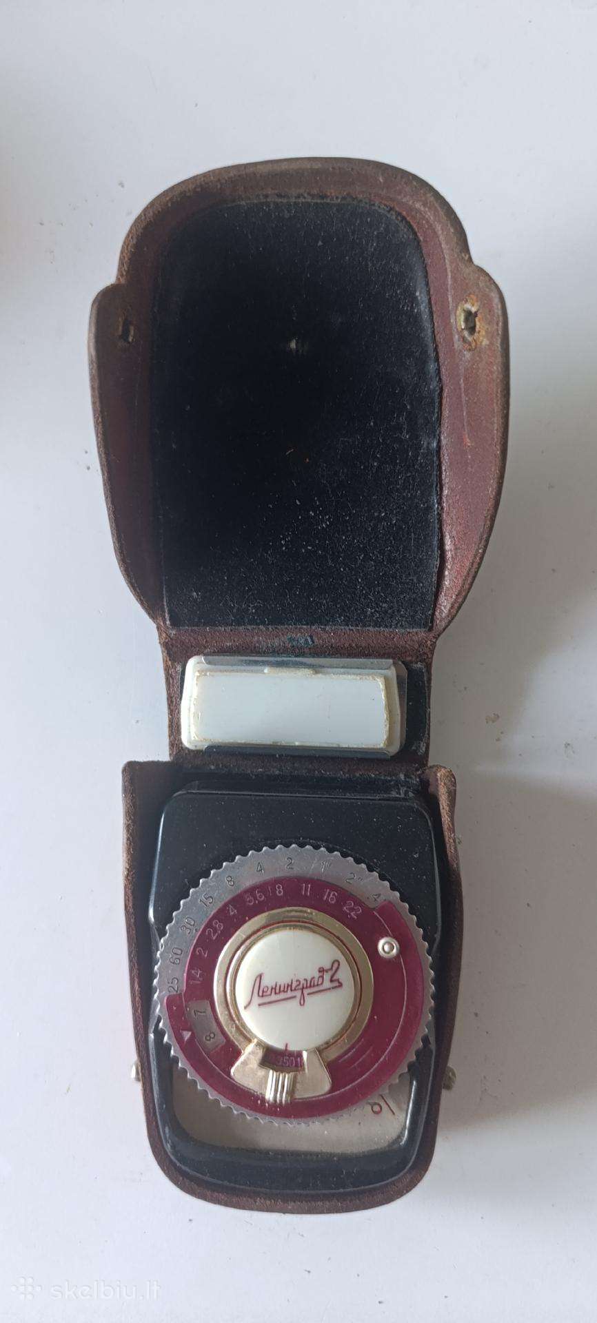 Sovietinis ekspozicijos matuoklis „ленинград-2“