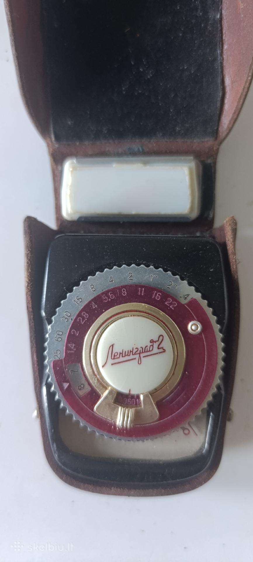 Sovietinis ekspozicijos matuoklis „ленинград-2“