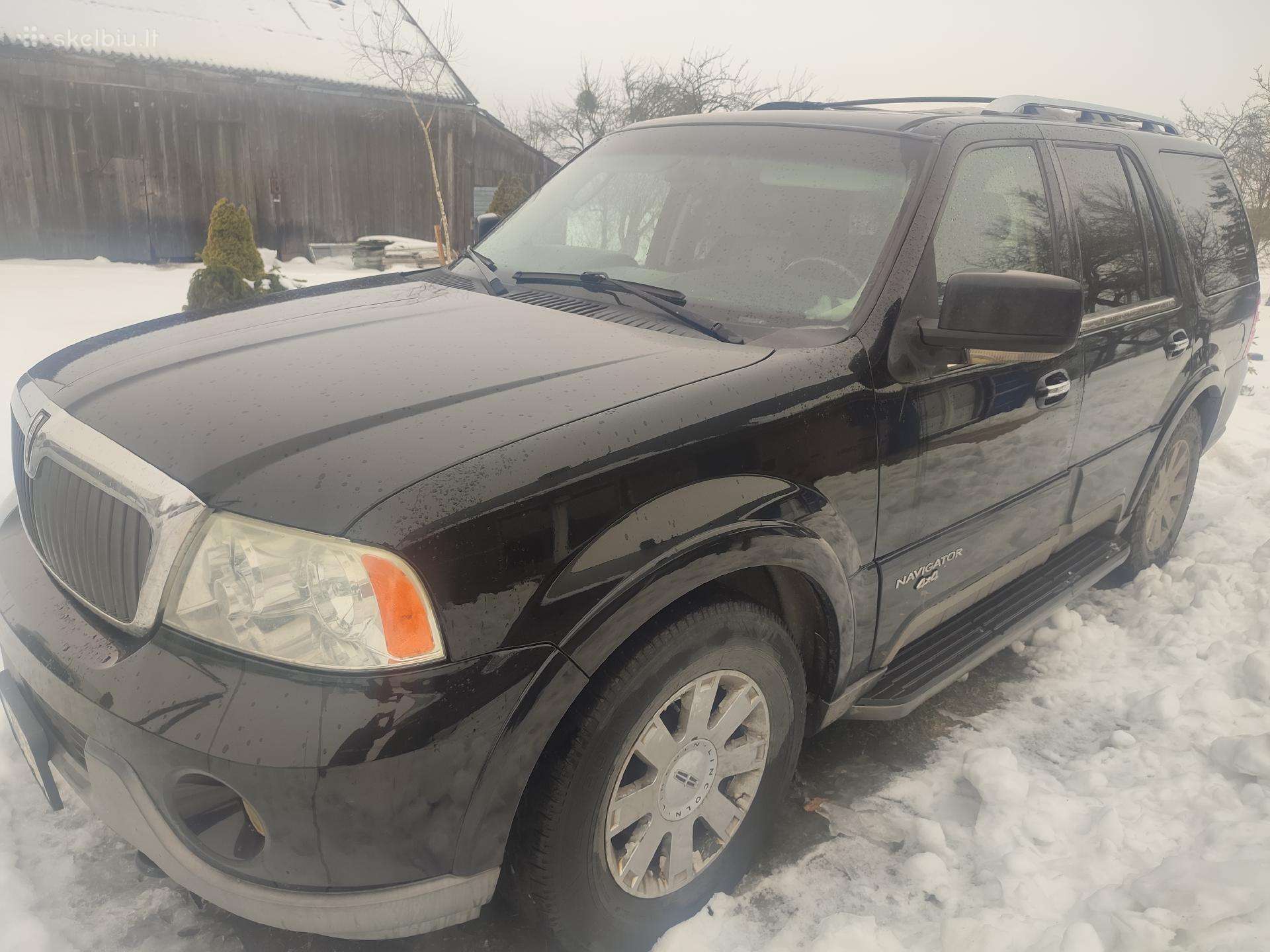 Lincoln navigator dalimis