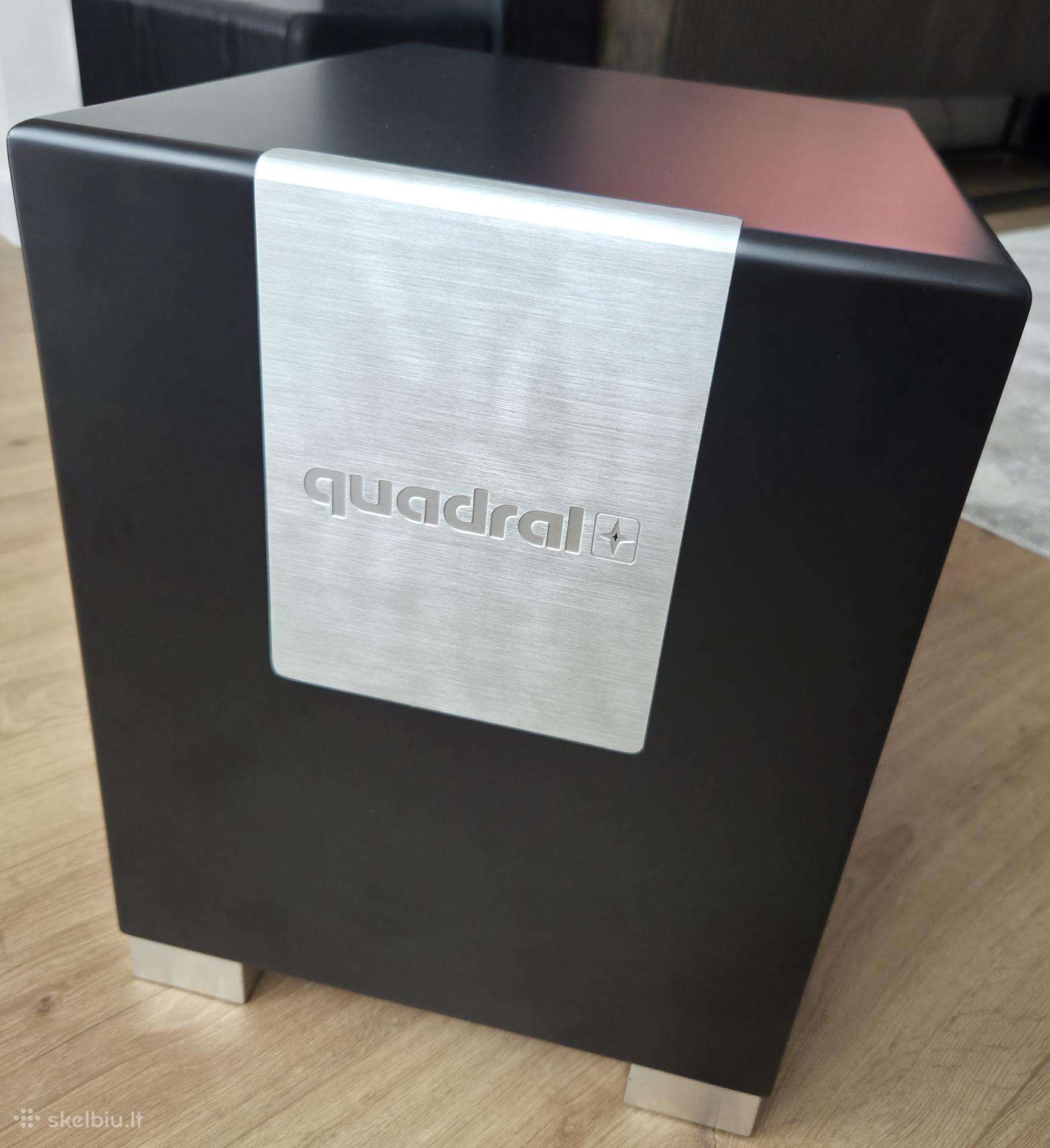 Quadral Qube 8 Aktiv – puikios būklės Sub
