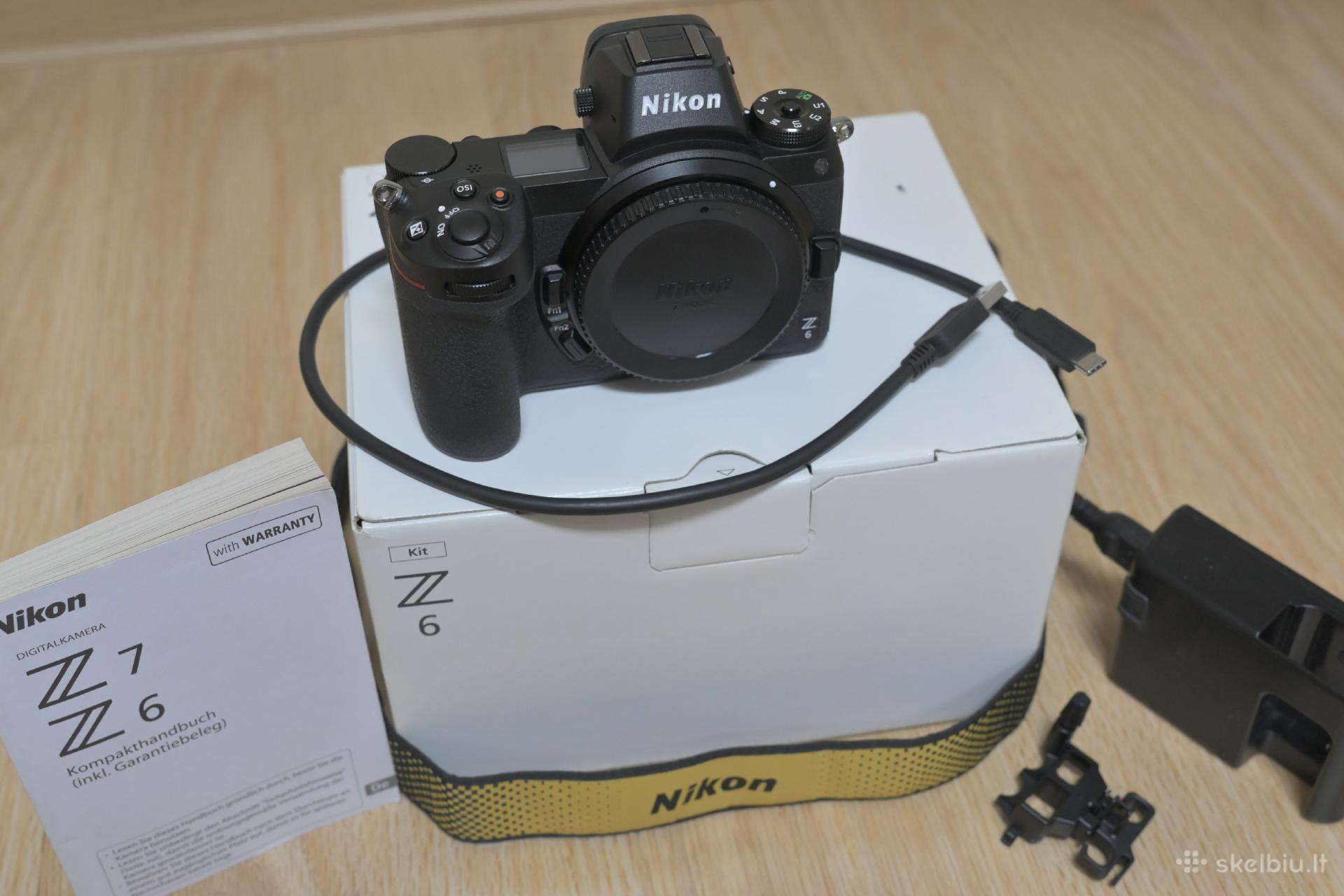 Nikon Z6 Body, 3897 kadrai