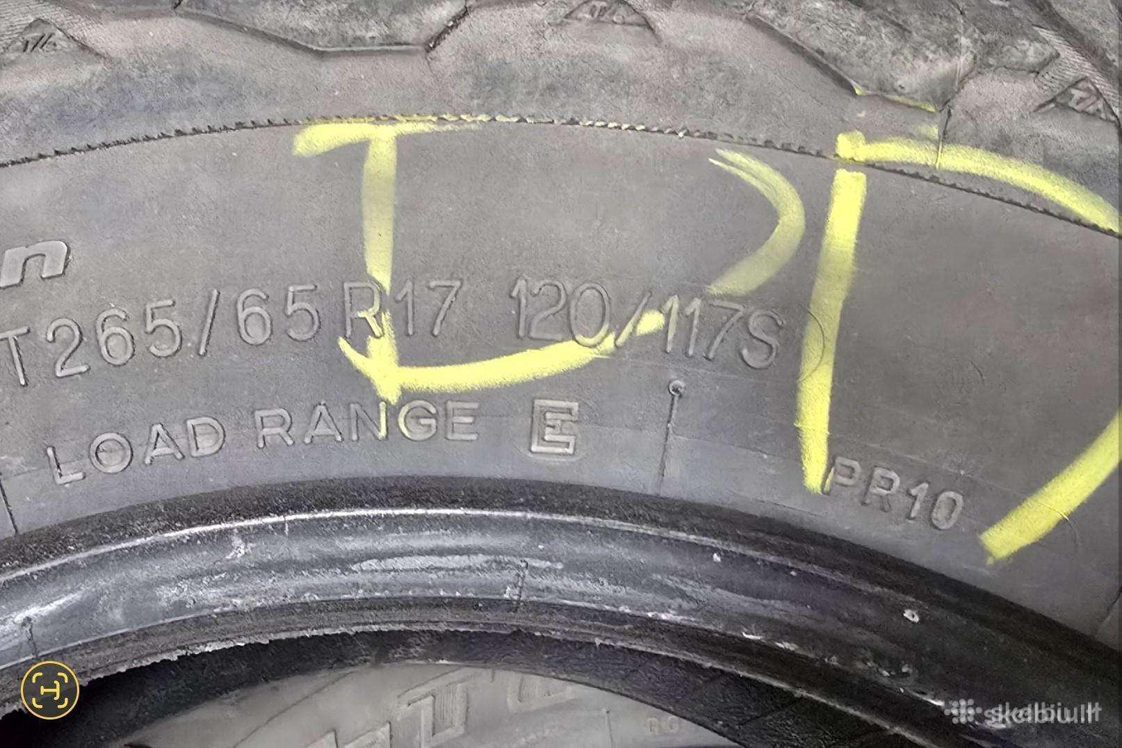BF Goodrich, universalios 265/65 R17