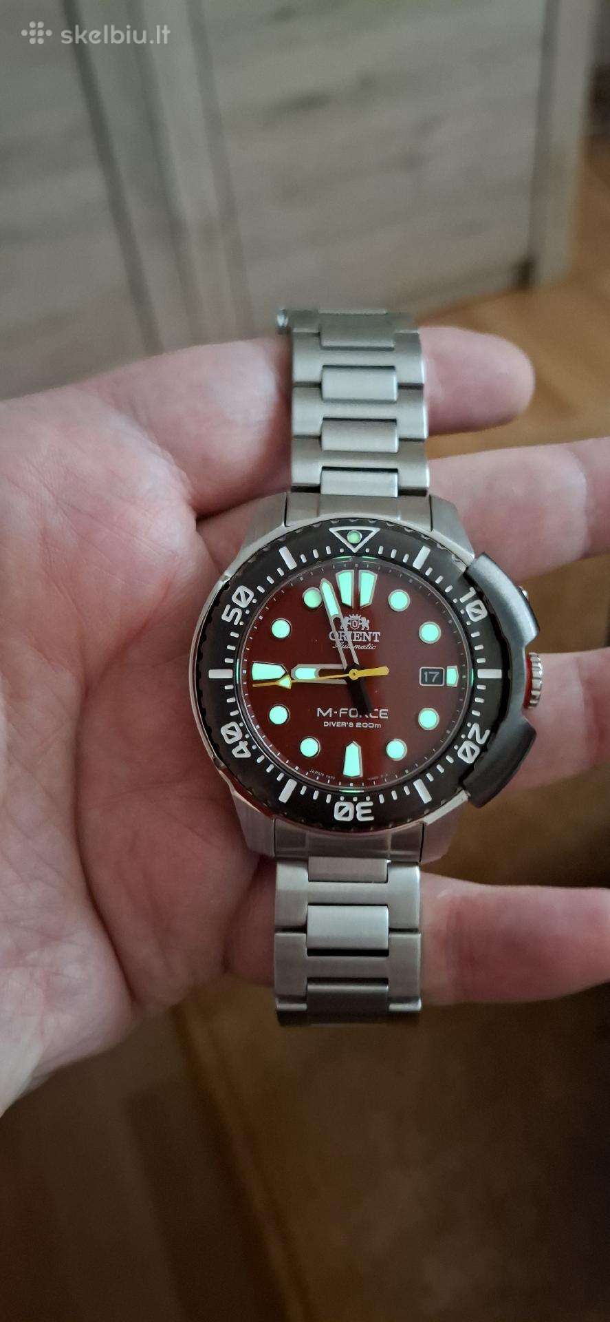 Orient M force raudonas