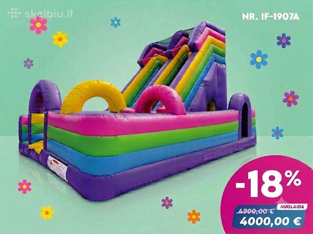 Naujas Pripučiamas Batutas