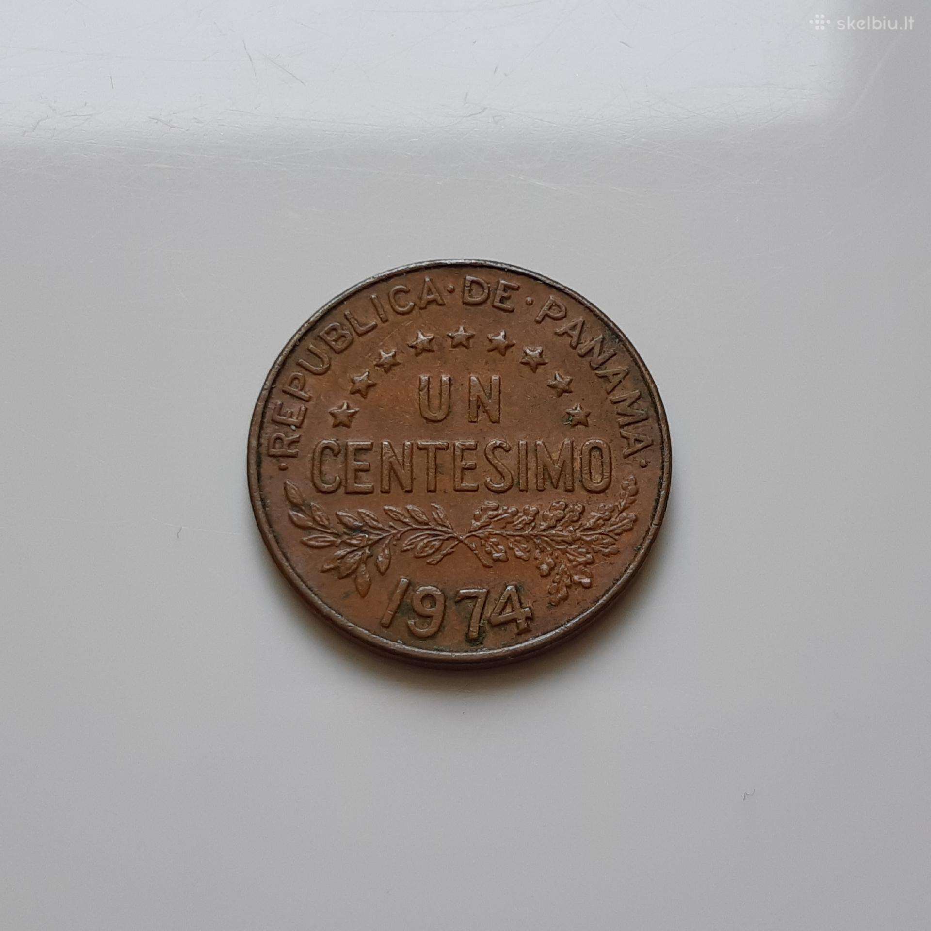 Panama 1 sentesimas 1974