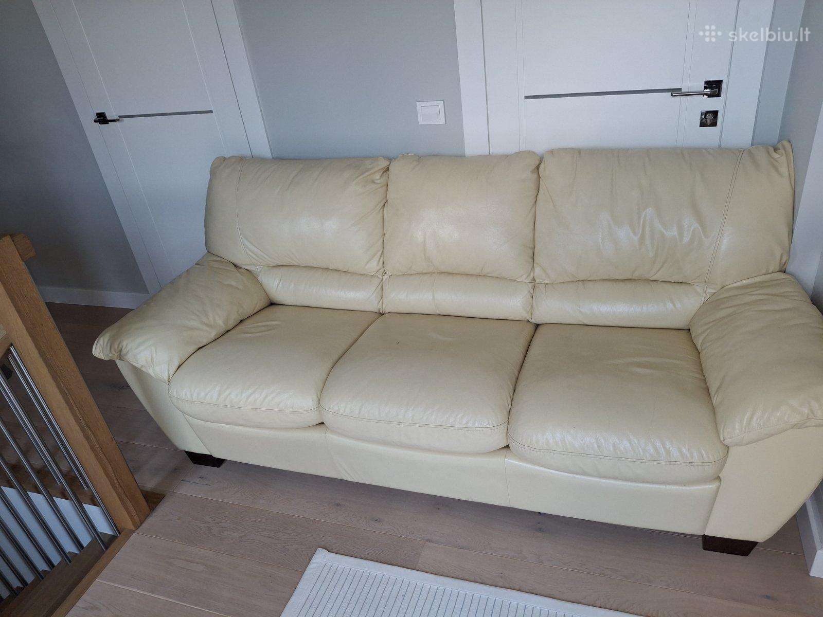 Odinė sofa / lova