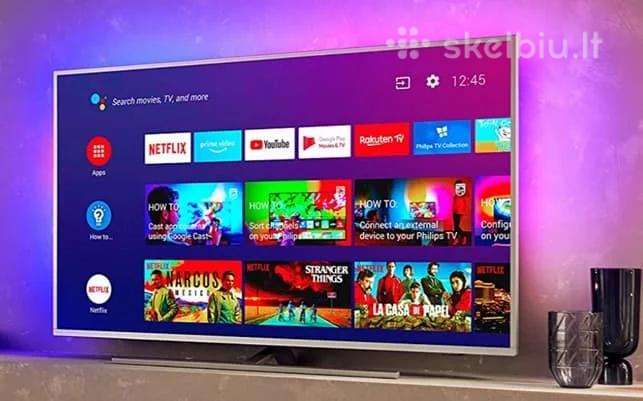 LED Philips smart, WiFi, 127cm Tvarkingas, atvežu.