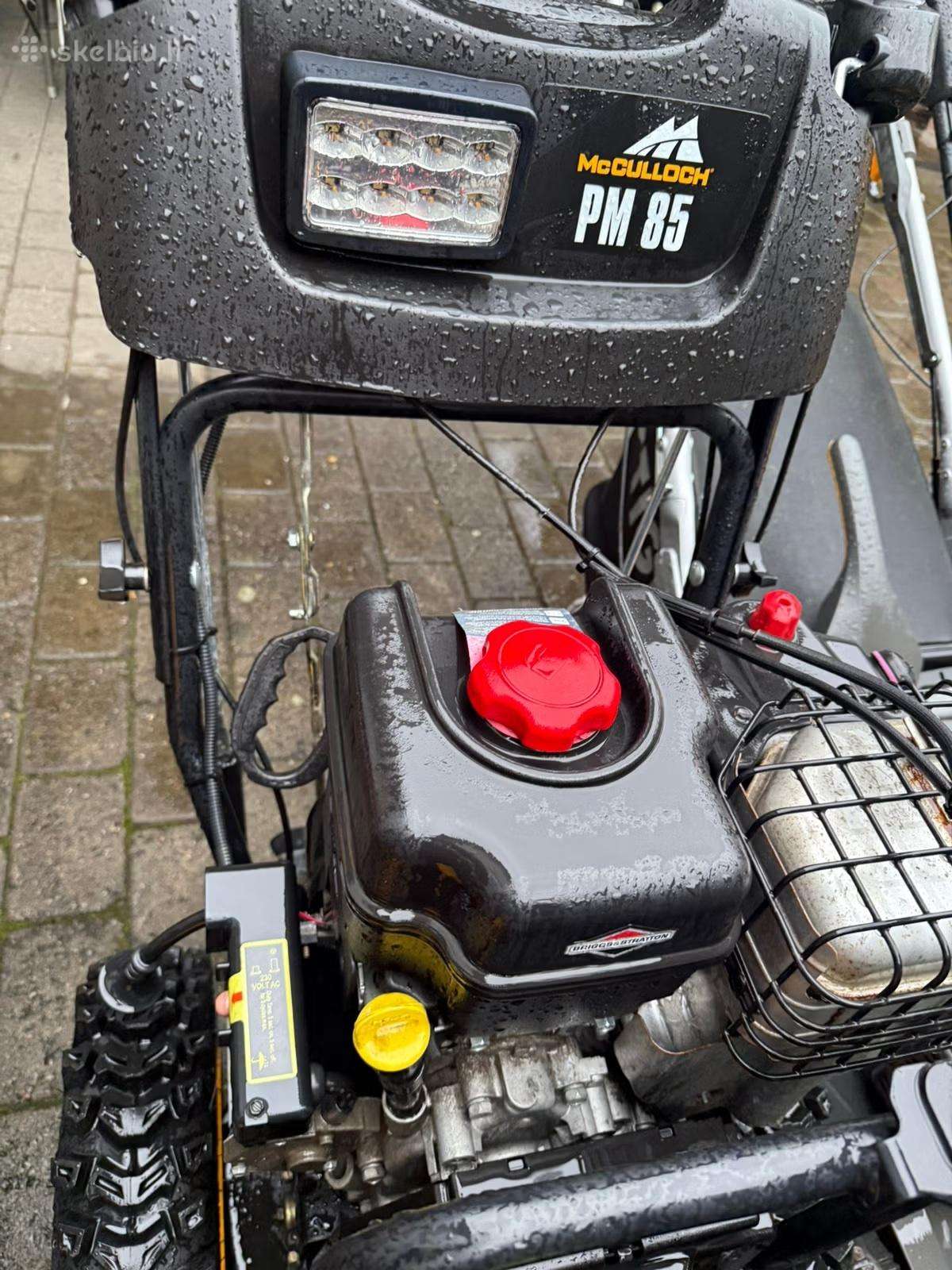 Mcculoch (Husqvarna) sniego valytuvas pustuvas