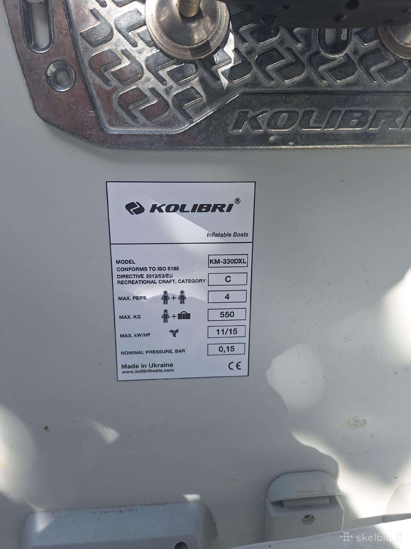 Kolibri, inflatable boats