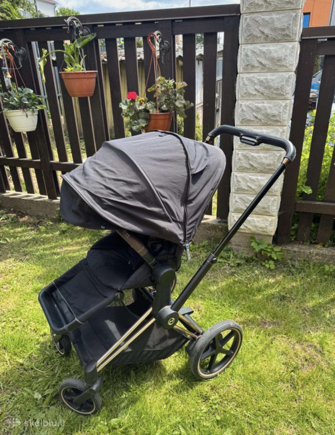 Cybex e priam elektrinis vezimelis