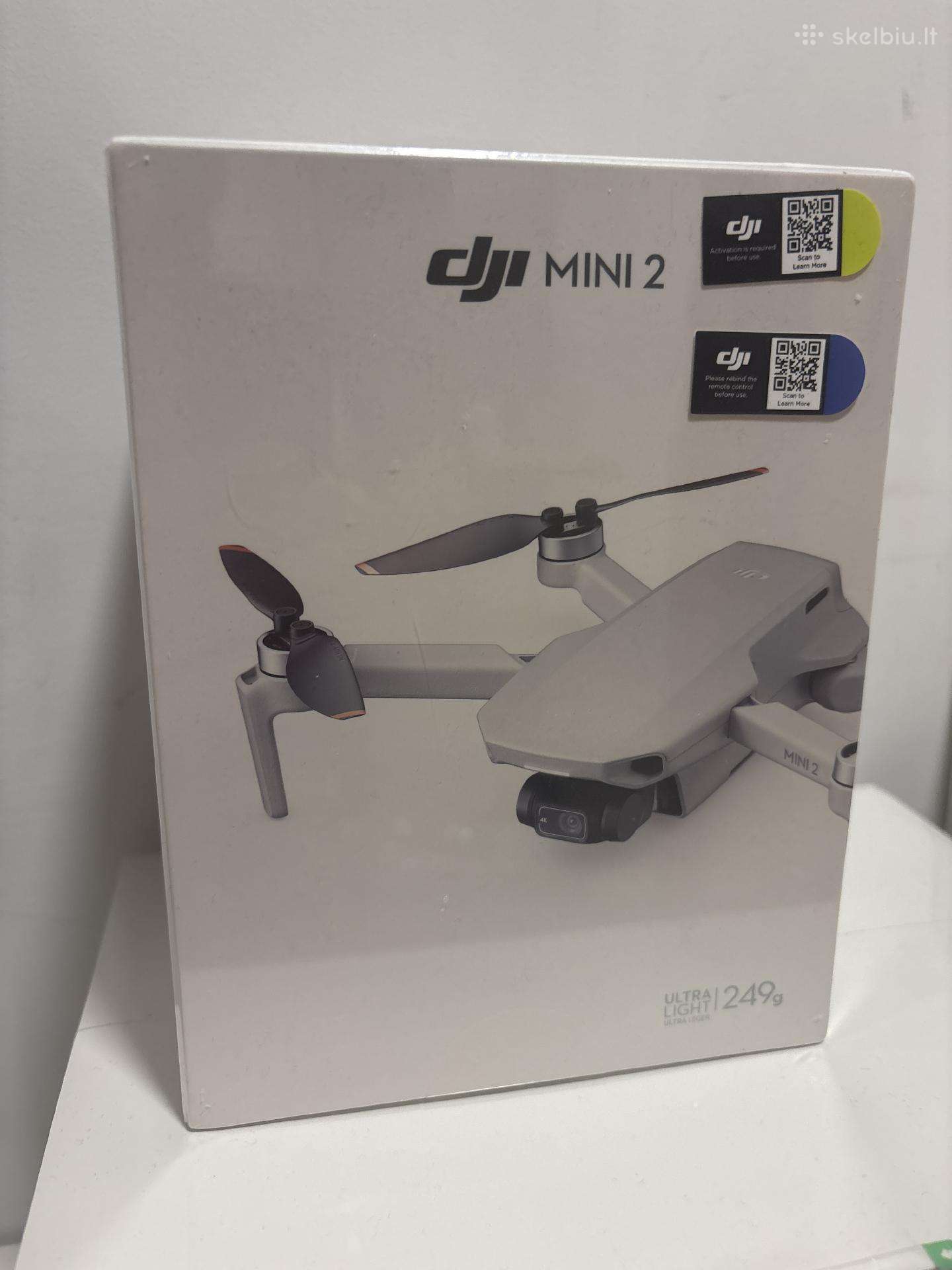 Dji Mini 2 ( naujas, be pulto ir be baterijos )