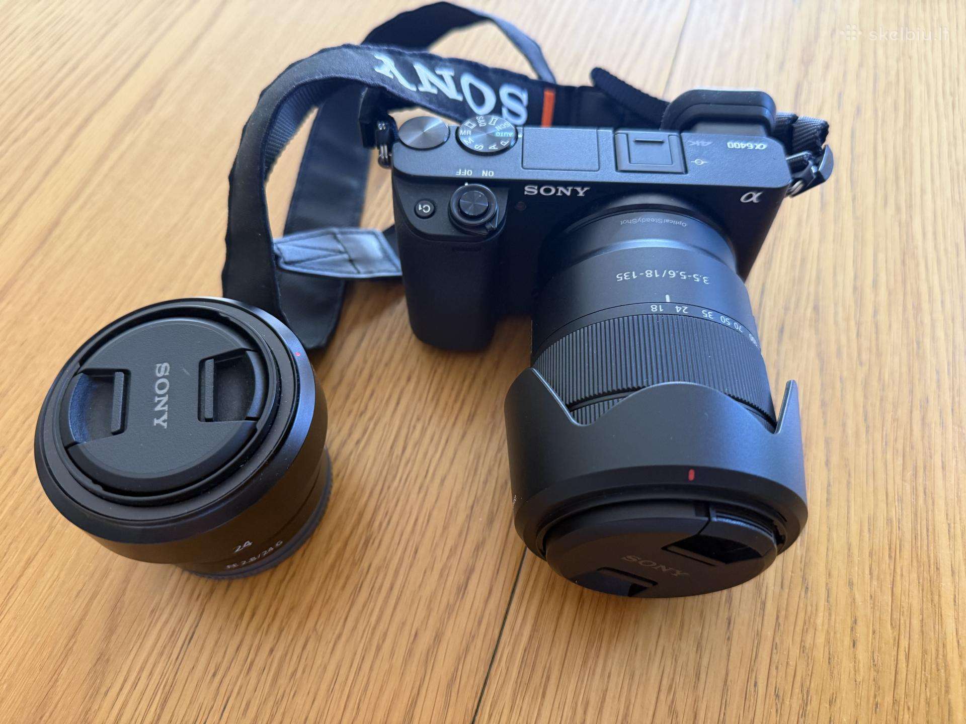Sony a6400 komplektas