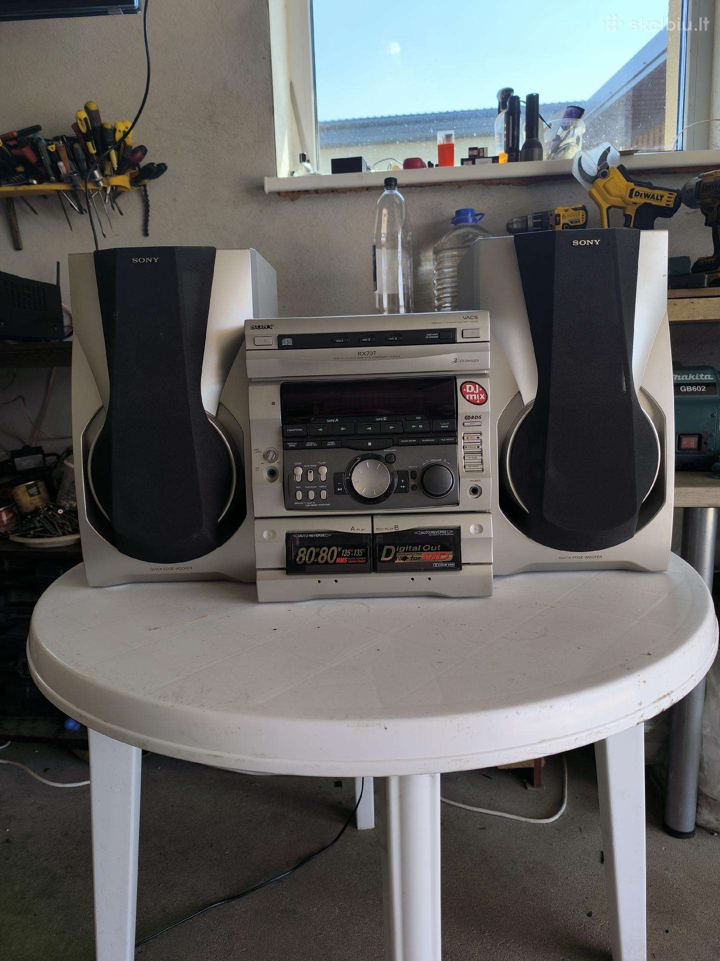 Muzikinis centras Sony Rx 707