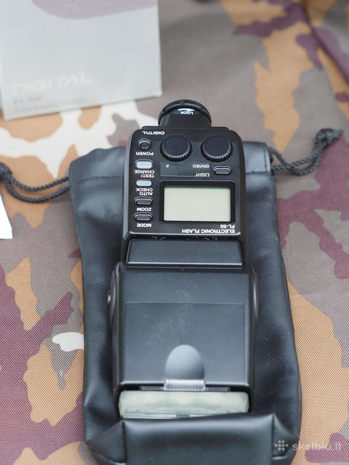 Olympus Fl-50 elektroninė blykstė