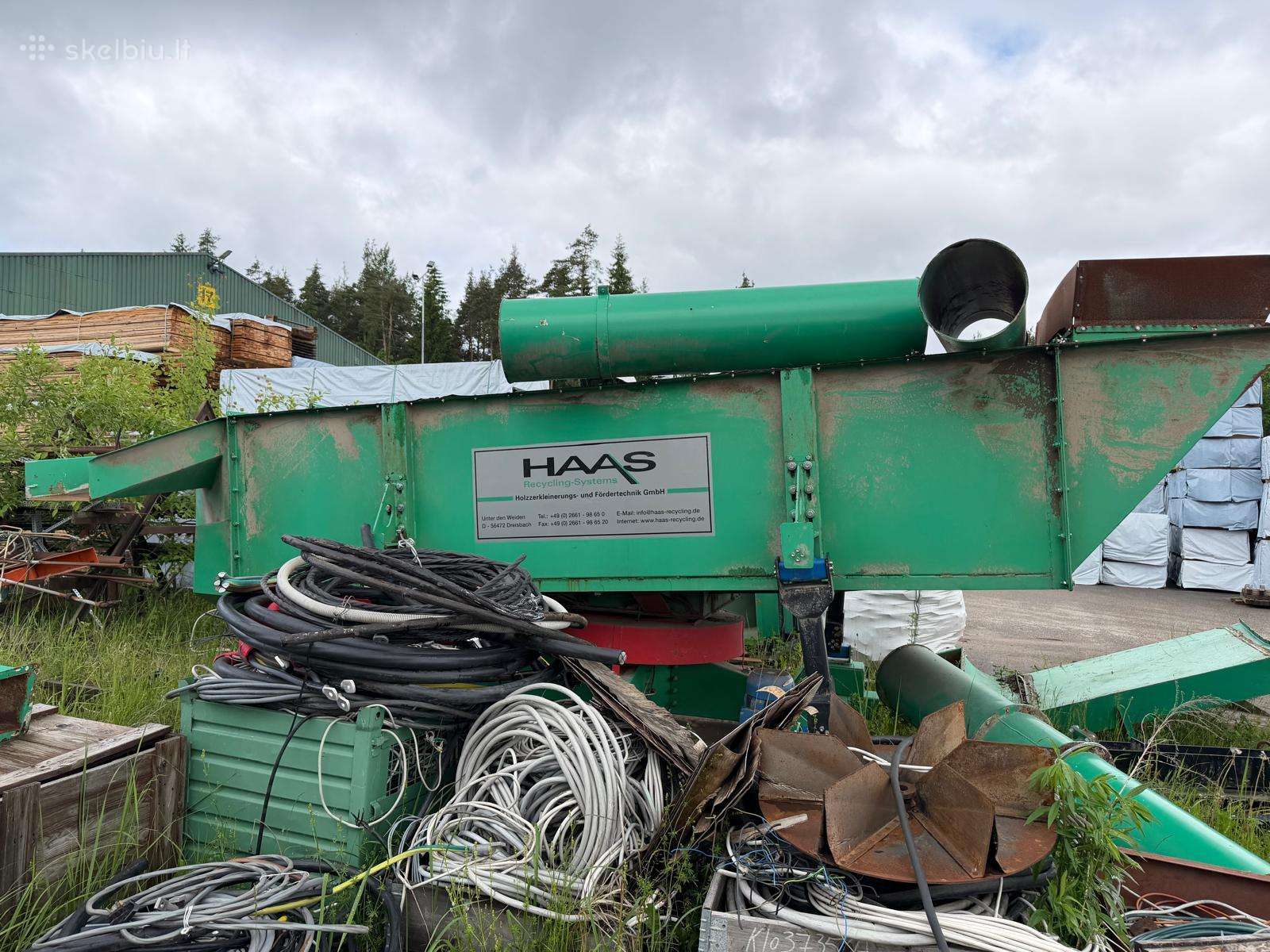 Haas medienos drožlių sietas