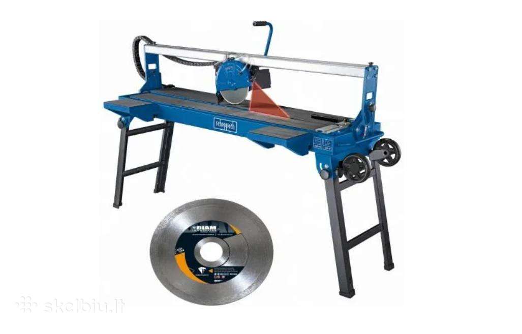 Plytelių pjovimo staklės Scheppach Fs4700, 1200 W