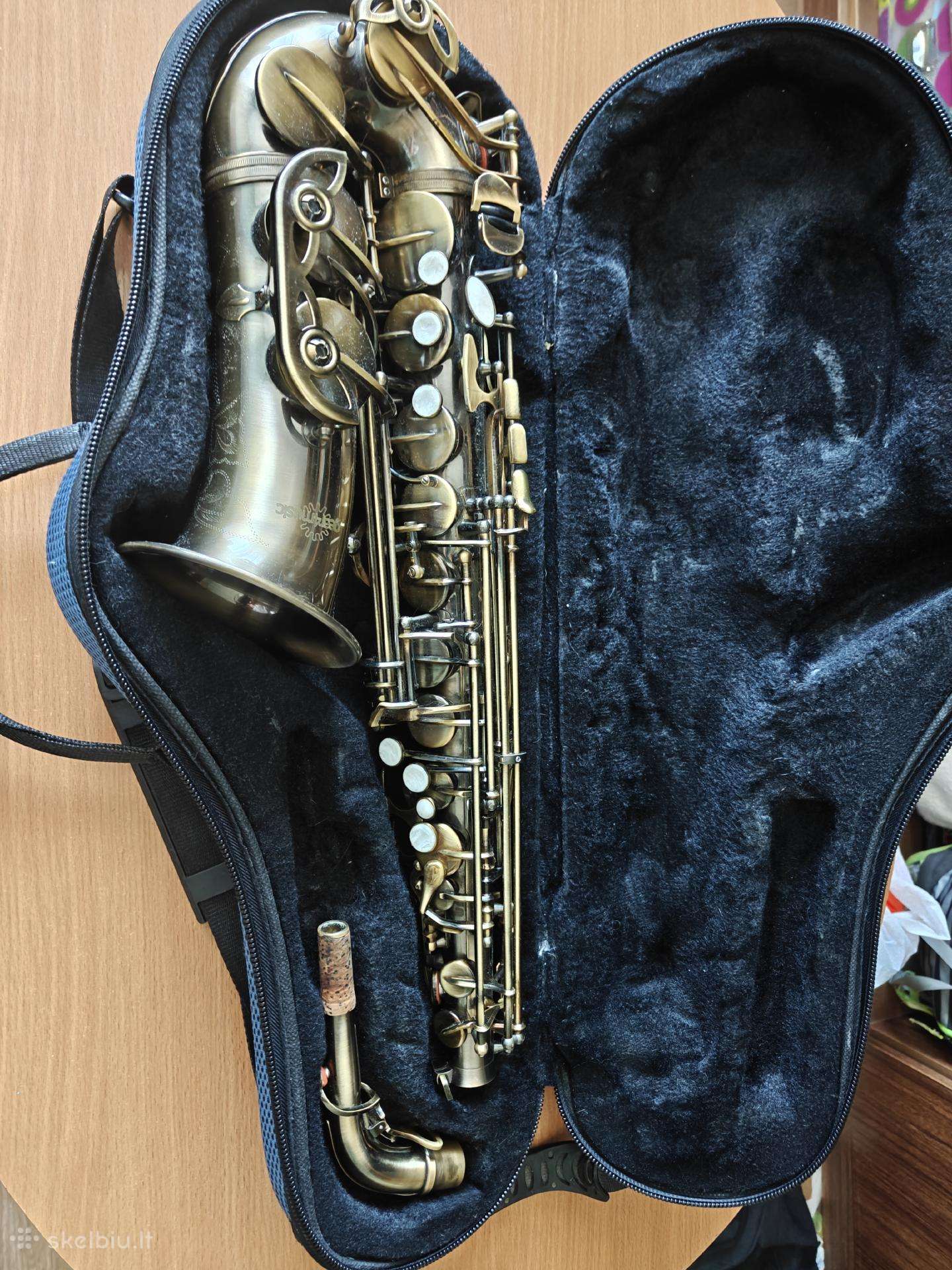 Naudotas Alto Saxofonas Gear4music su dėklu