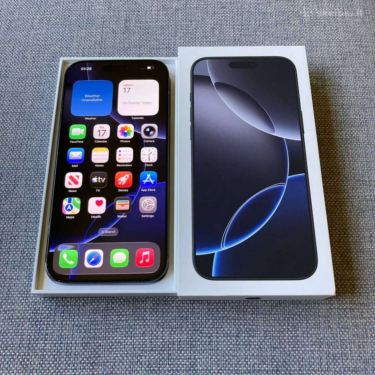 Apple iPhone 16 Pro Max 256gb Black Titanium