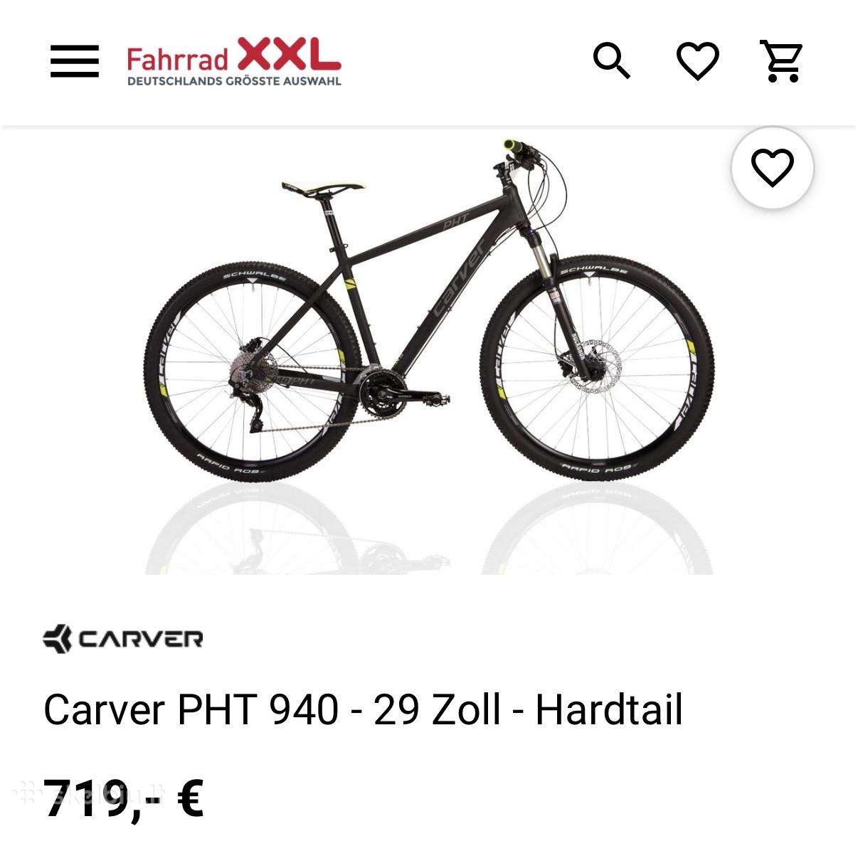 Carver kalnų dviratis