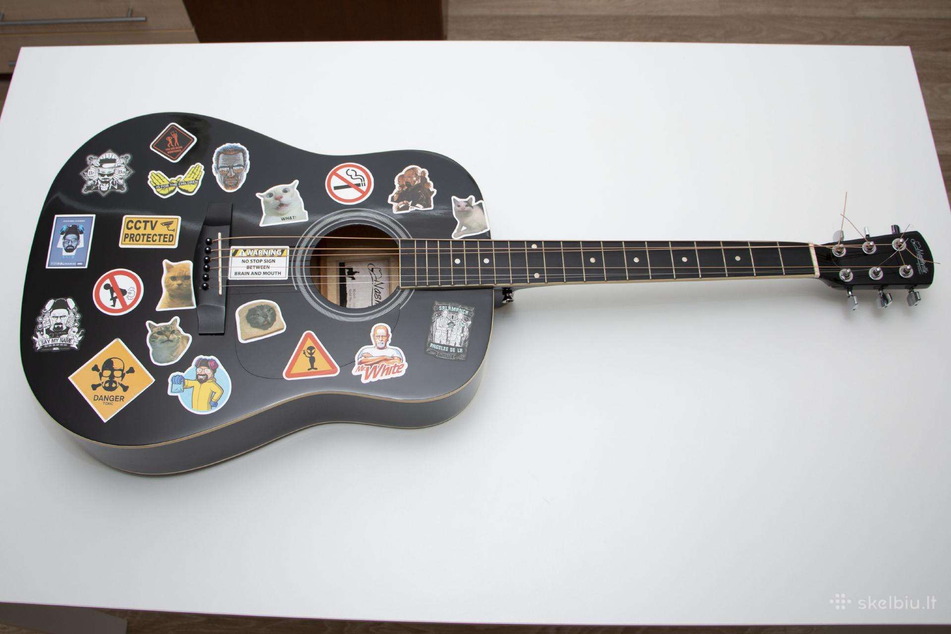 Gitara Nashville Gsd-60-bk