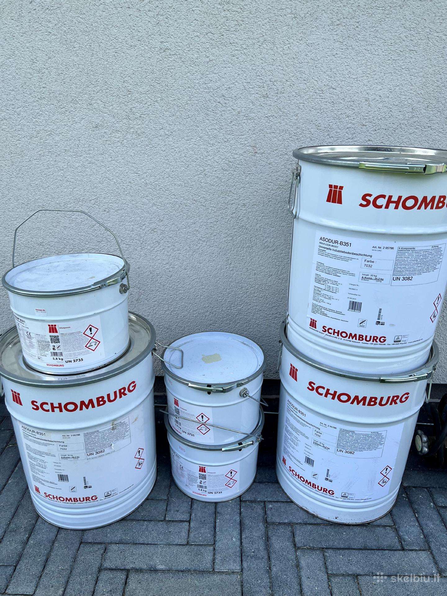 Schomburg Asodur-b351 epoksidinė grindų danga