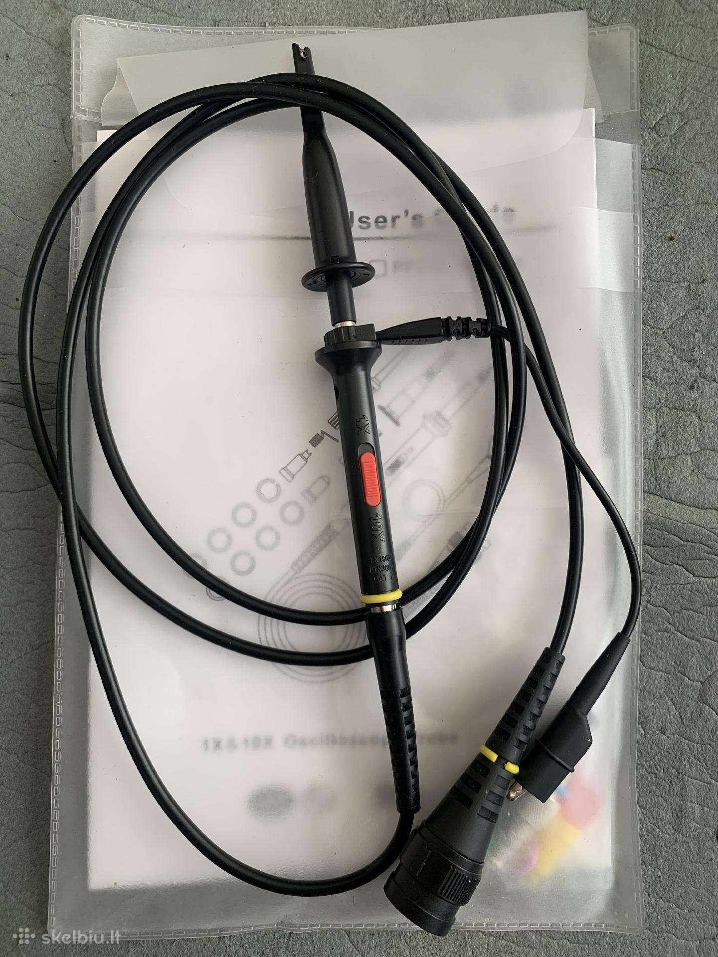 Oscilografo 200mhz zondas