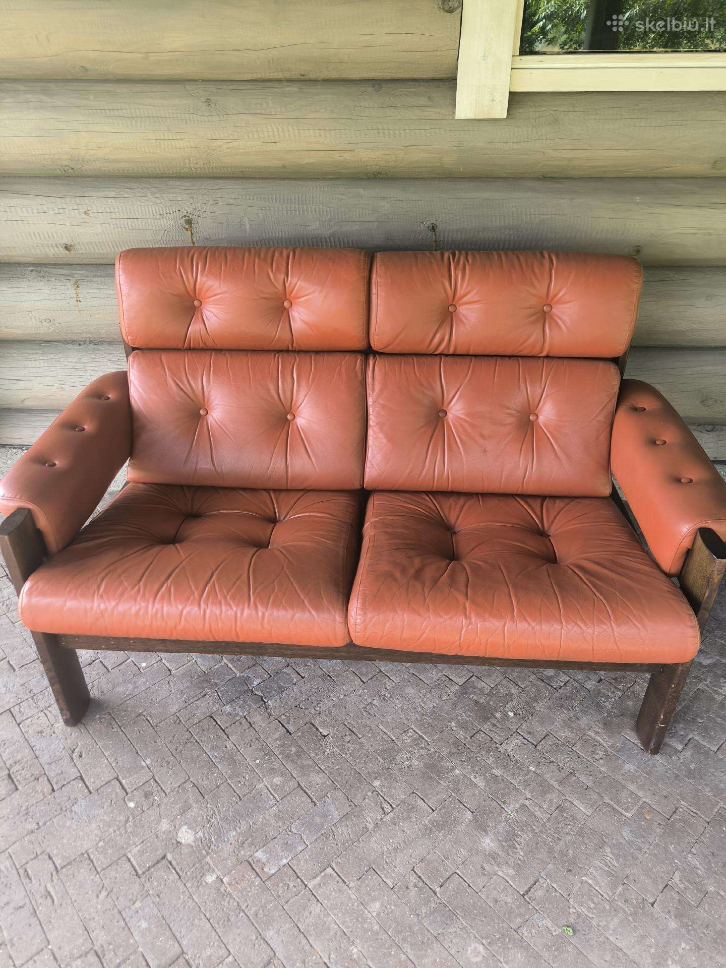 Vintage, mid centurys švediška sofa