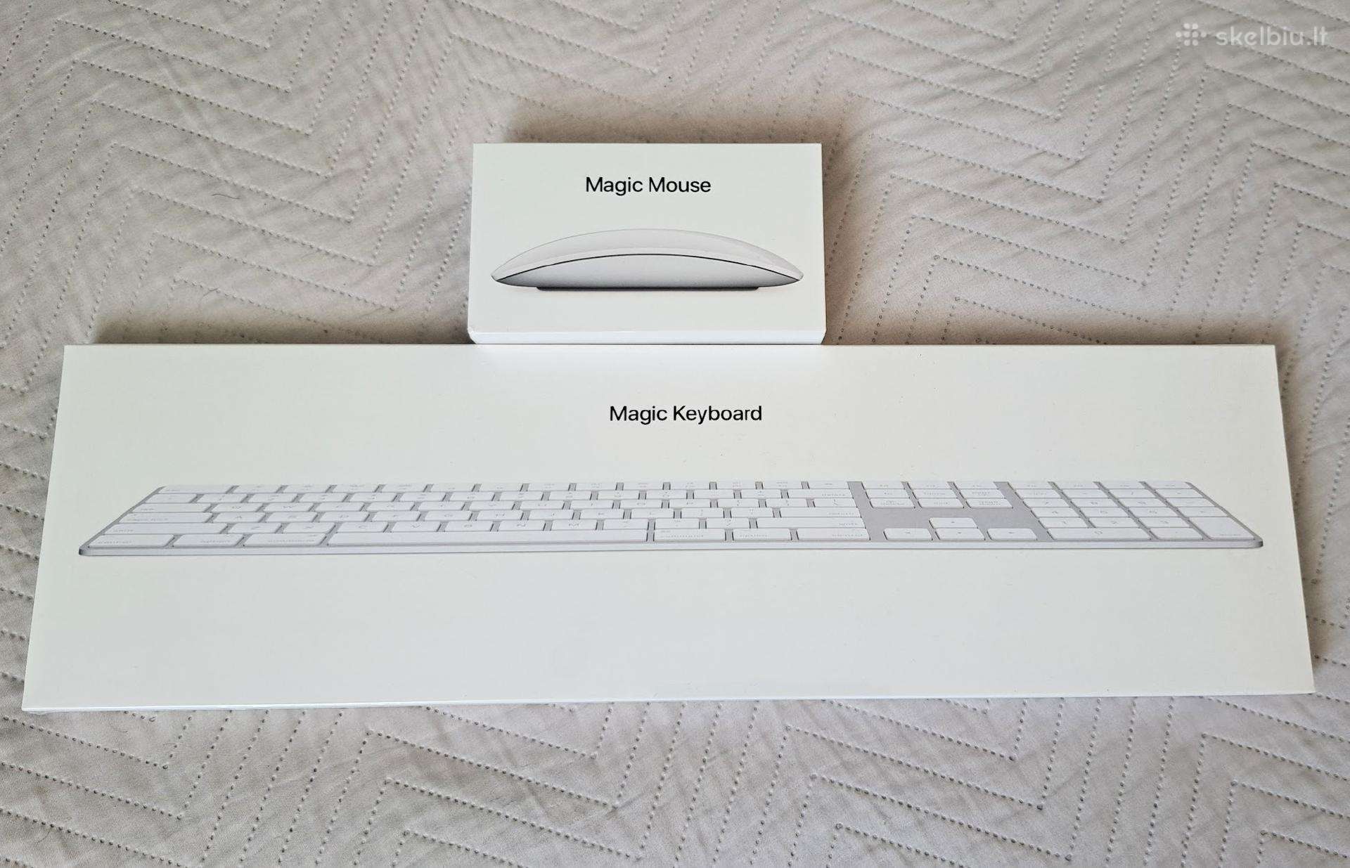 Apple Magic Keyboard A1843 + Magic Mouse 2 A1657