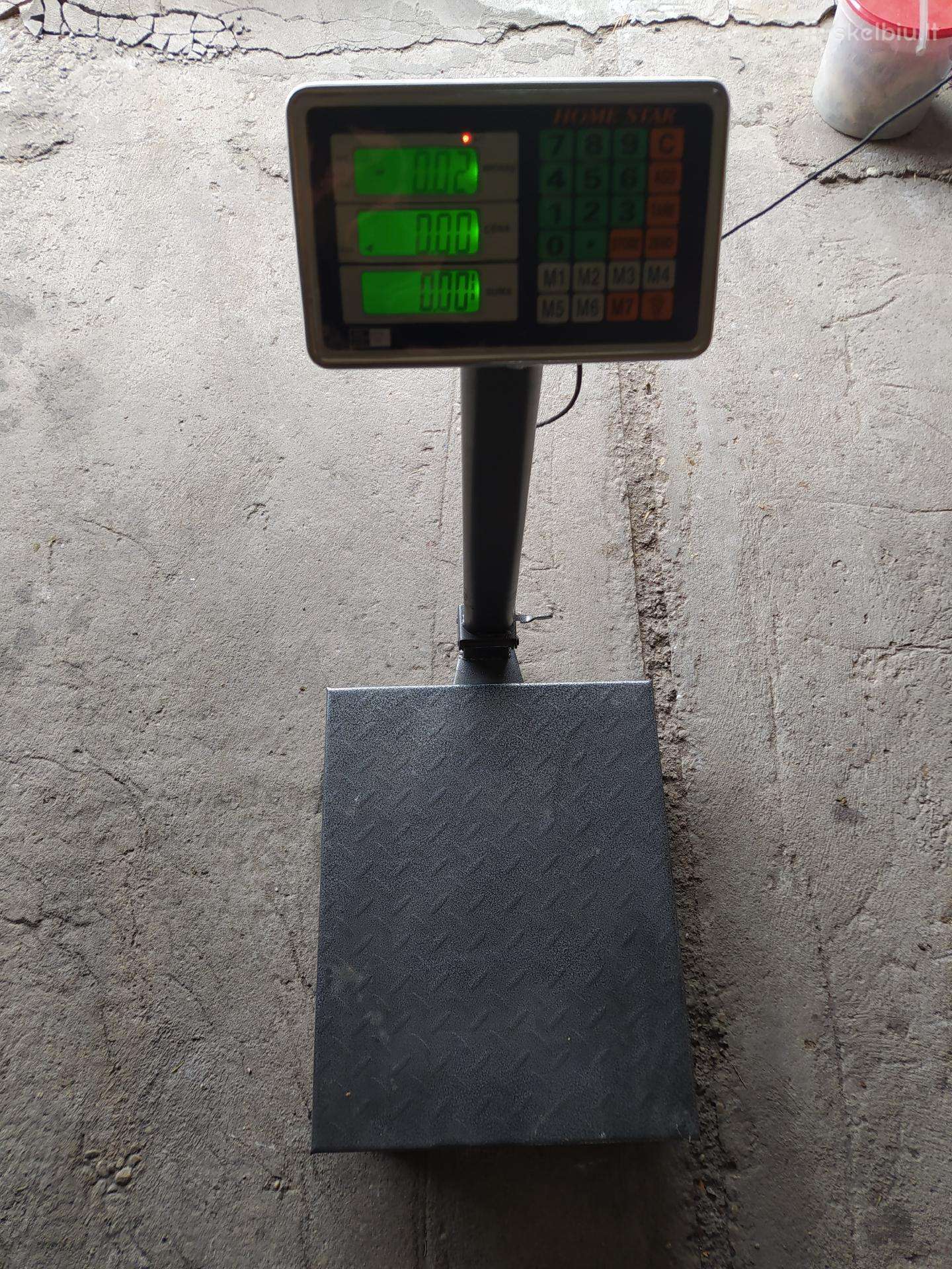 Svarstyklės iki 150kg