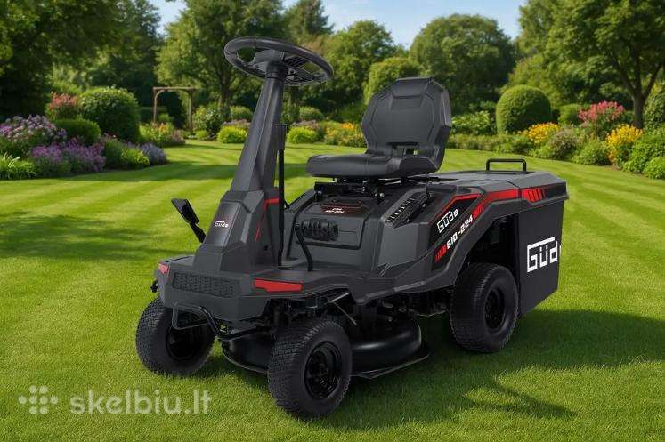 Benzininis vejos traktoriukas automatine pavara