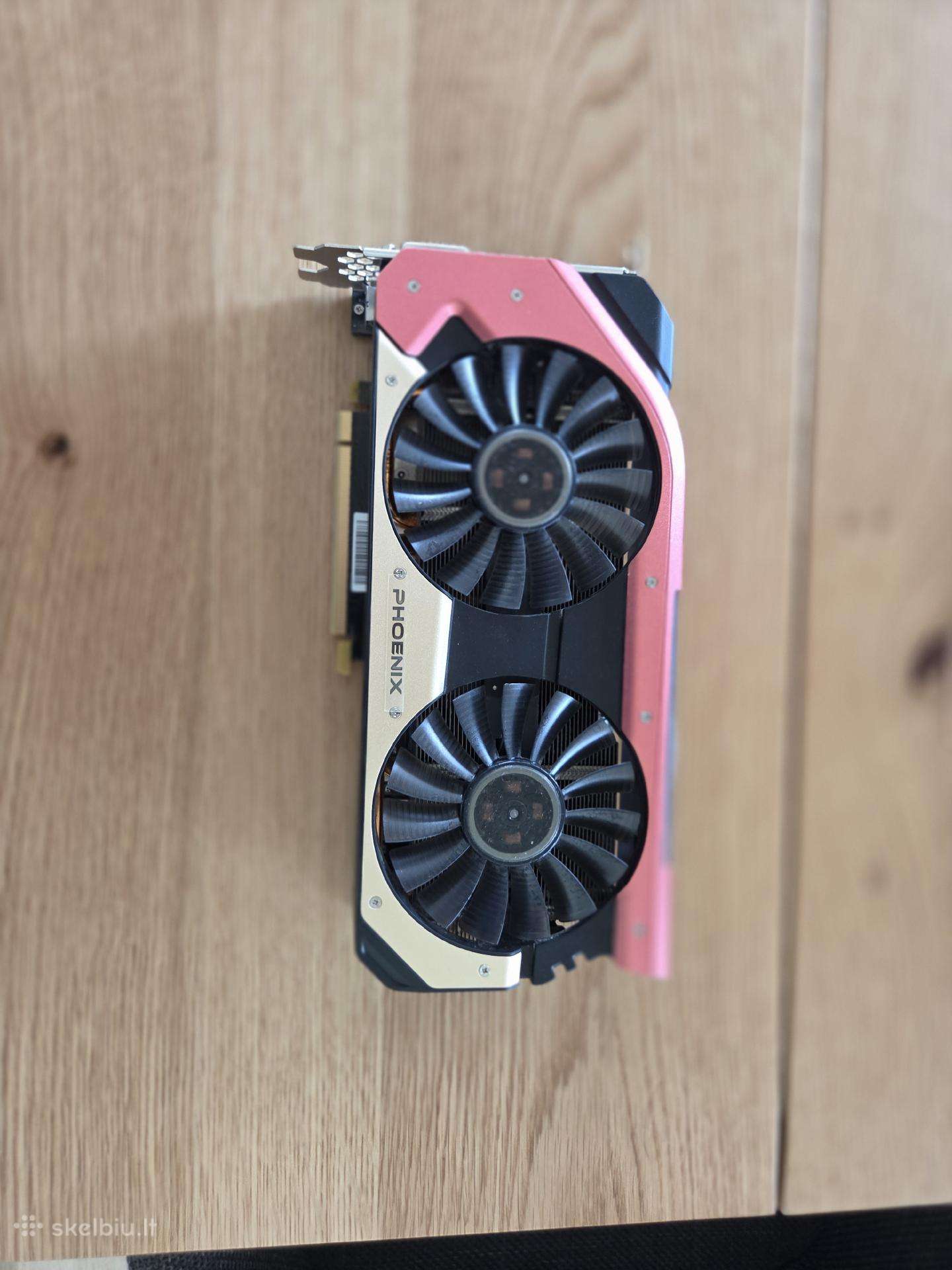 Nvidia Geforce Gtx 1060 6gb – veikianti, ištestuot