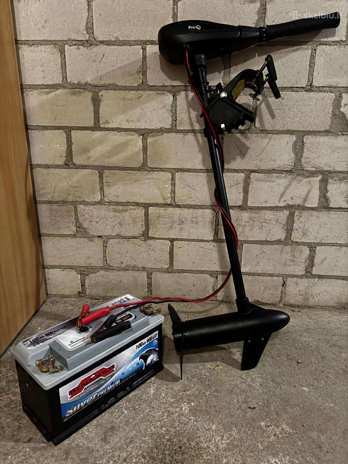 Elektrinis valties variklis pro marine 48 lbs