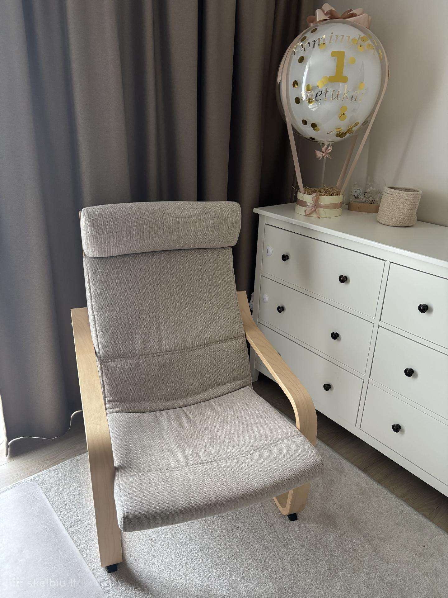 Ikea Poang supamas fotelis