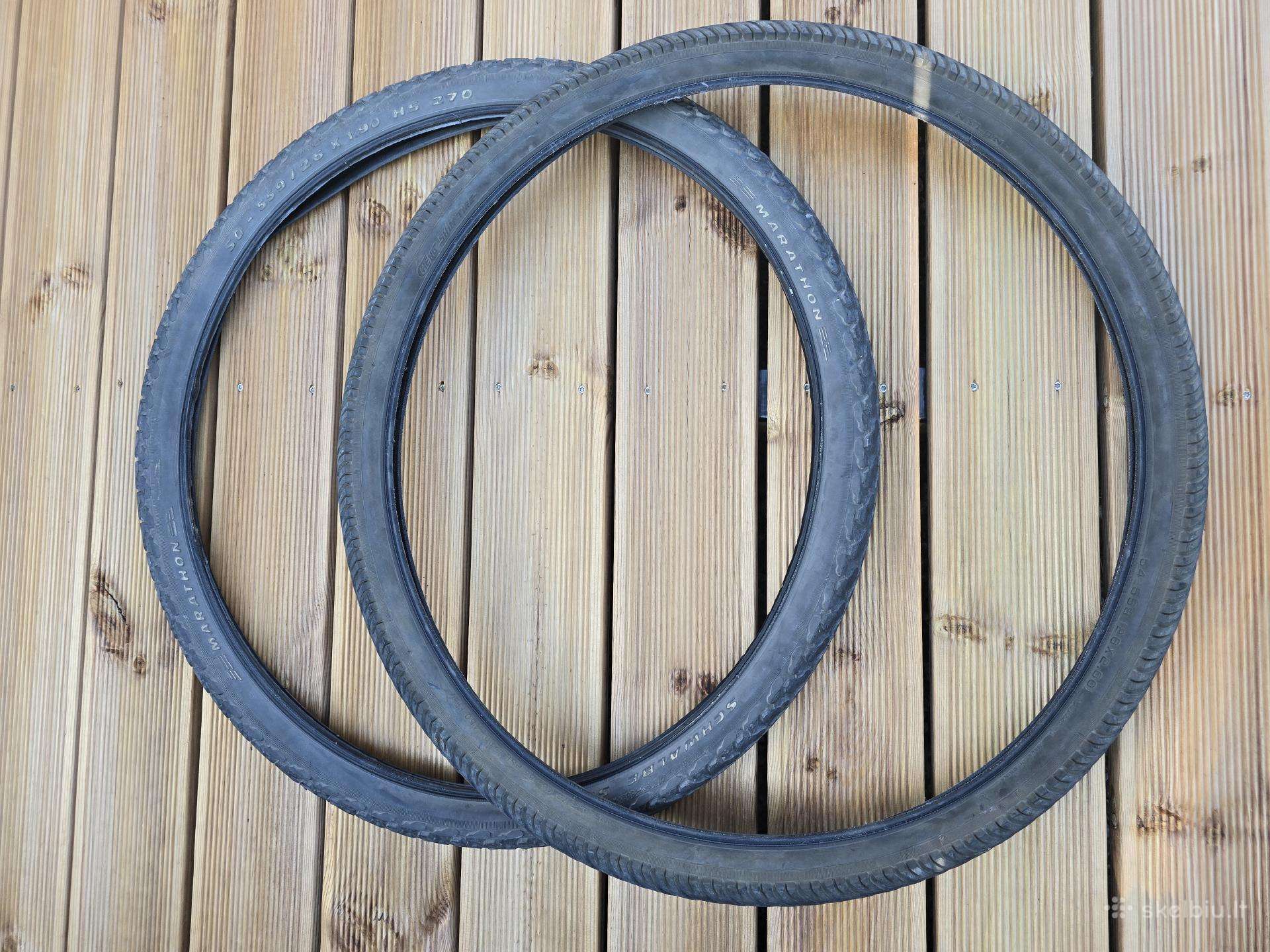 26 colių padangos Schwalbe + Cst