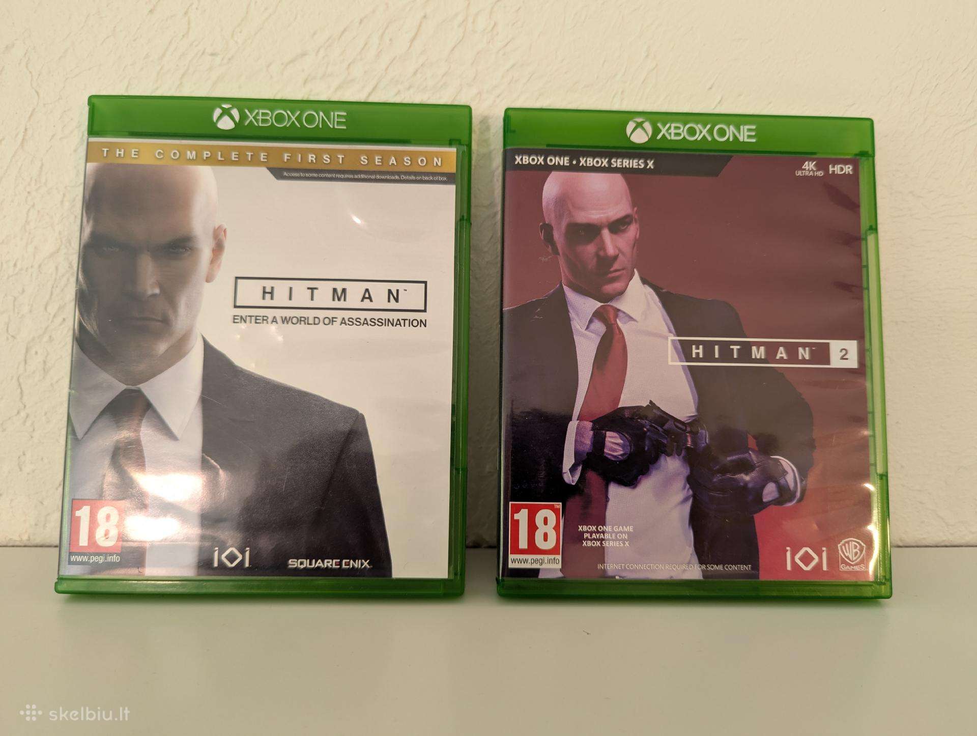 Xbox Hitman žaidimai