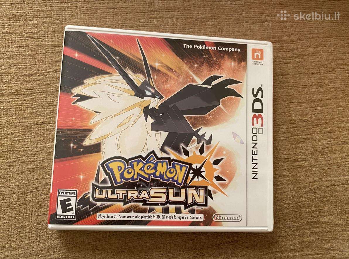 Pokemon Ultra Sun 3ds