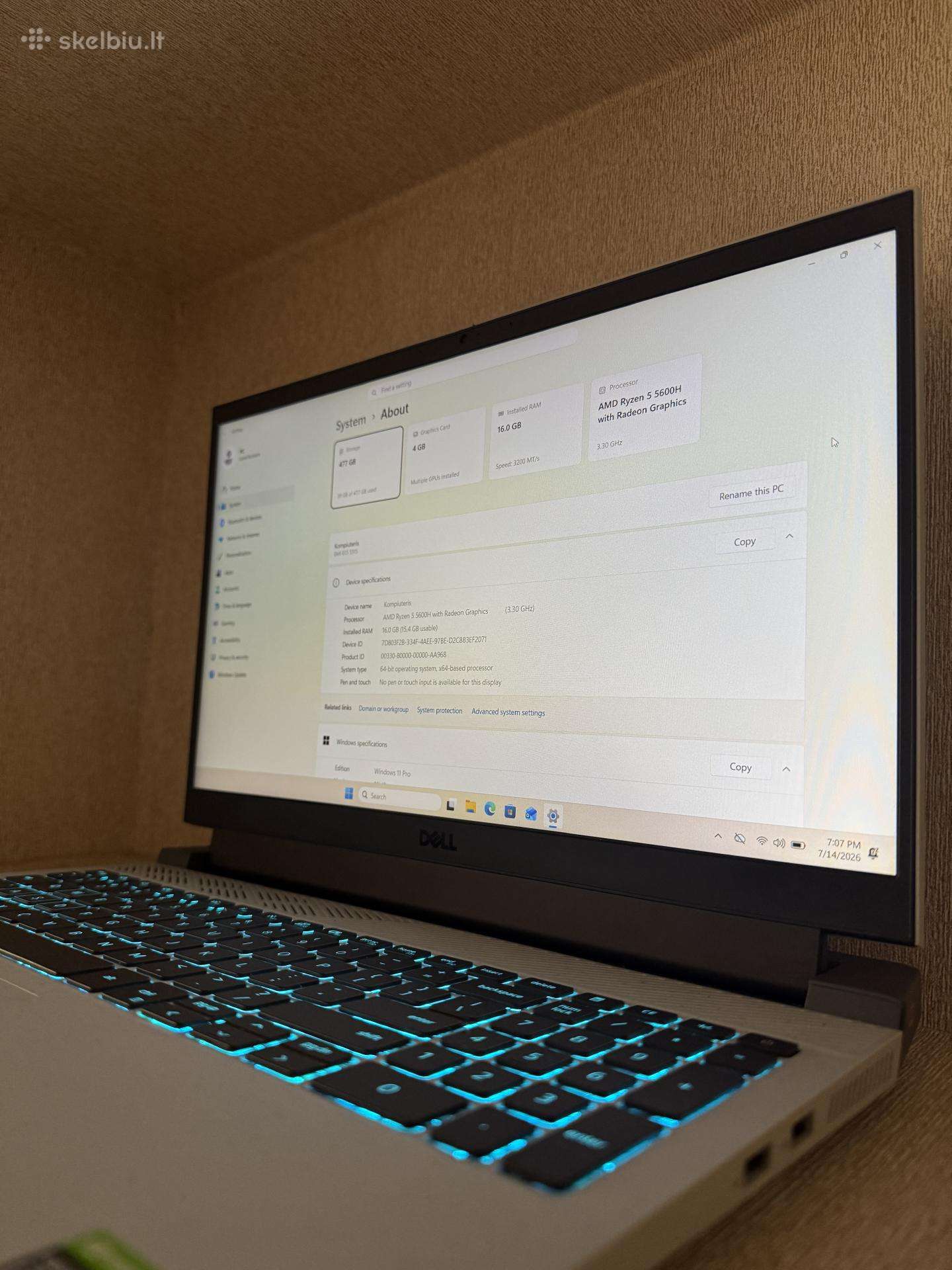Dell G15
