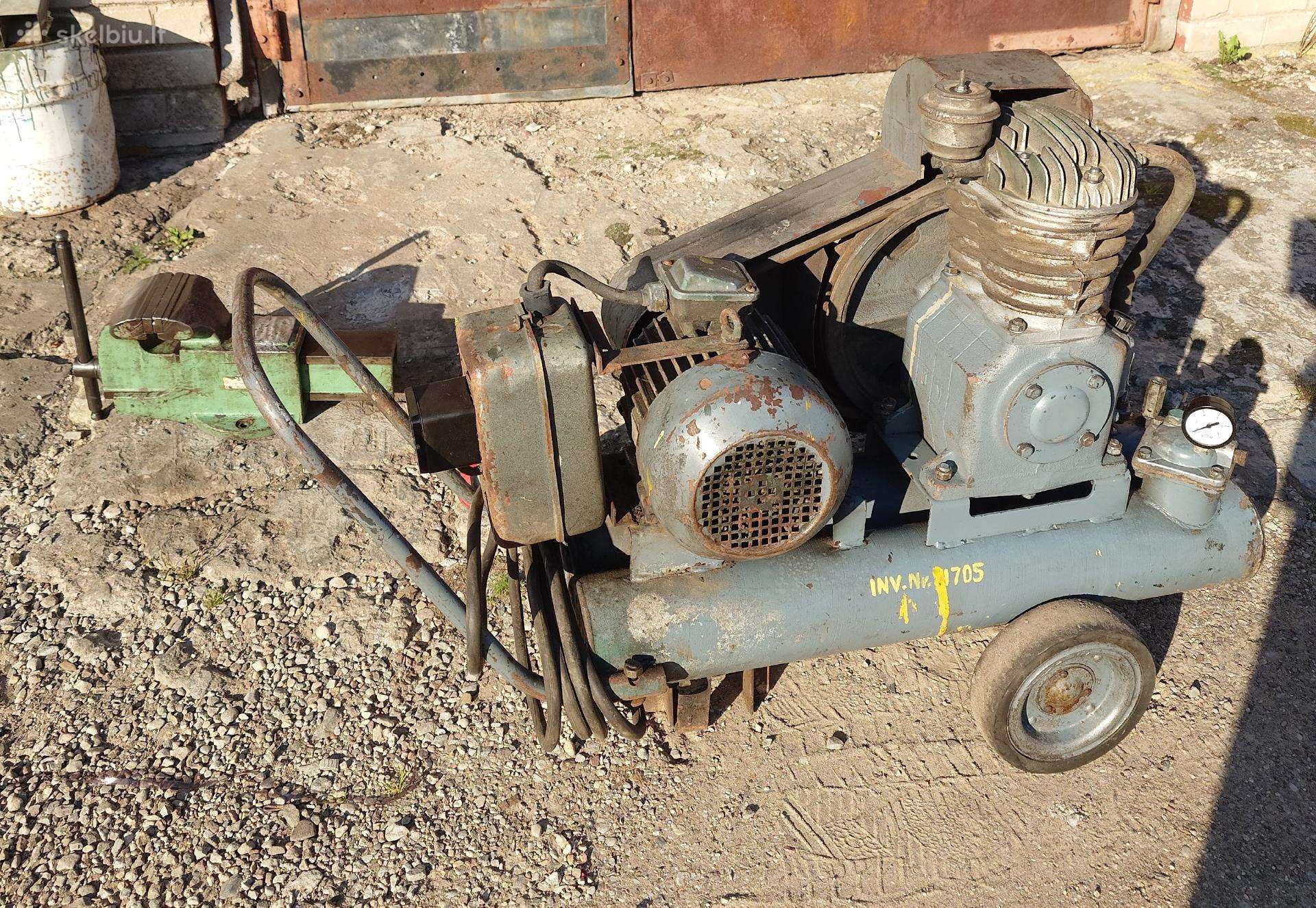 Trifazis oro kompresorius co 7b, 4 kw, 500l/min