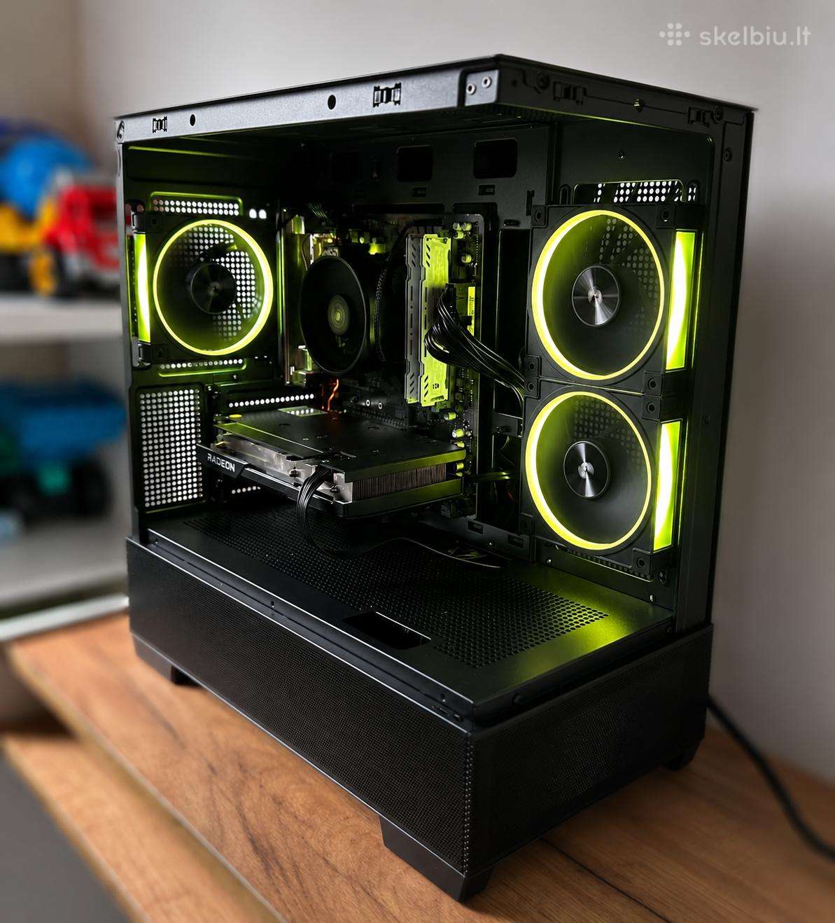Žaidimų kompiuteris Ryzen 5 Rtx 4060ti 16gb 1tb