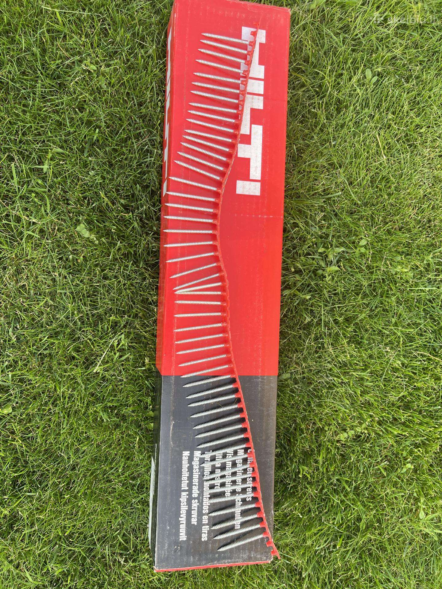 Hilti gipso kartono varžtai juostoje 55mm