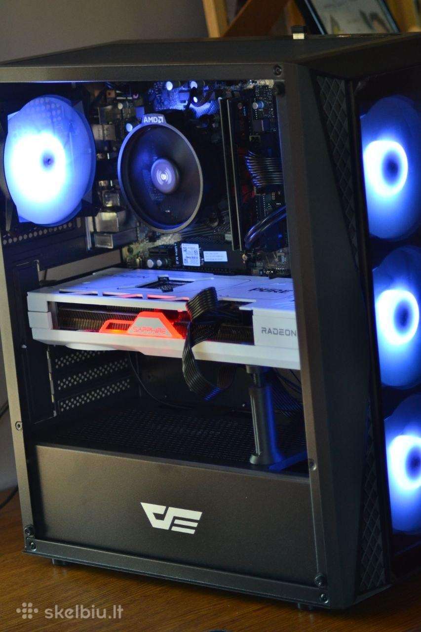 Galingas žaidimų kompiuteris Rx 7700 XT 12 GB